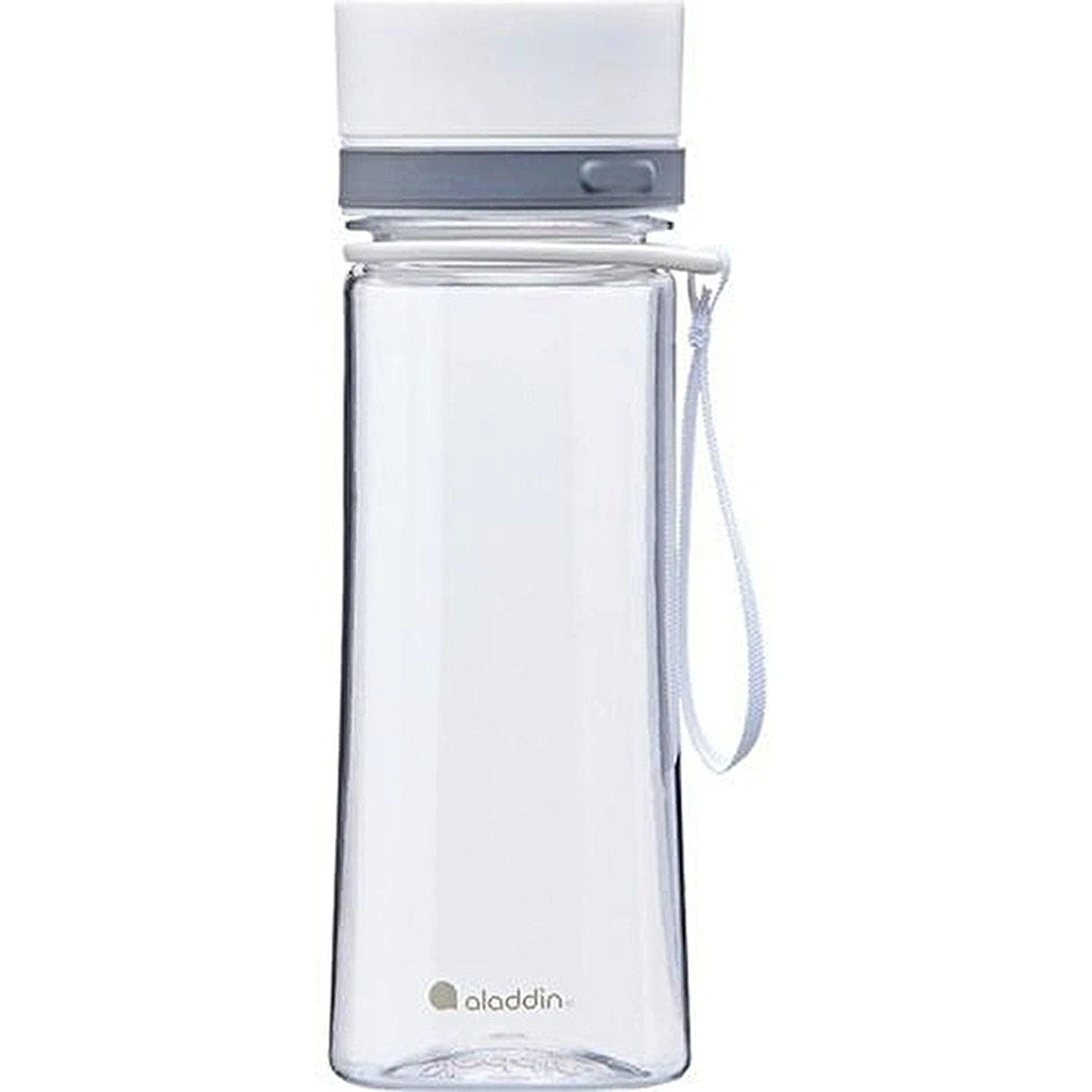 Aladdin Aveo Water Bottle 0.35L Clear&amp;Grey  Matara