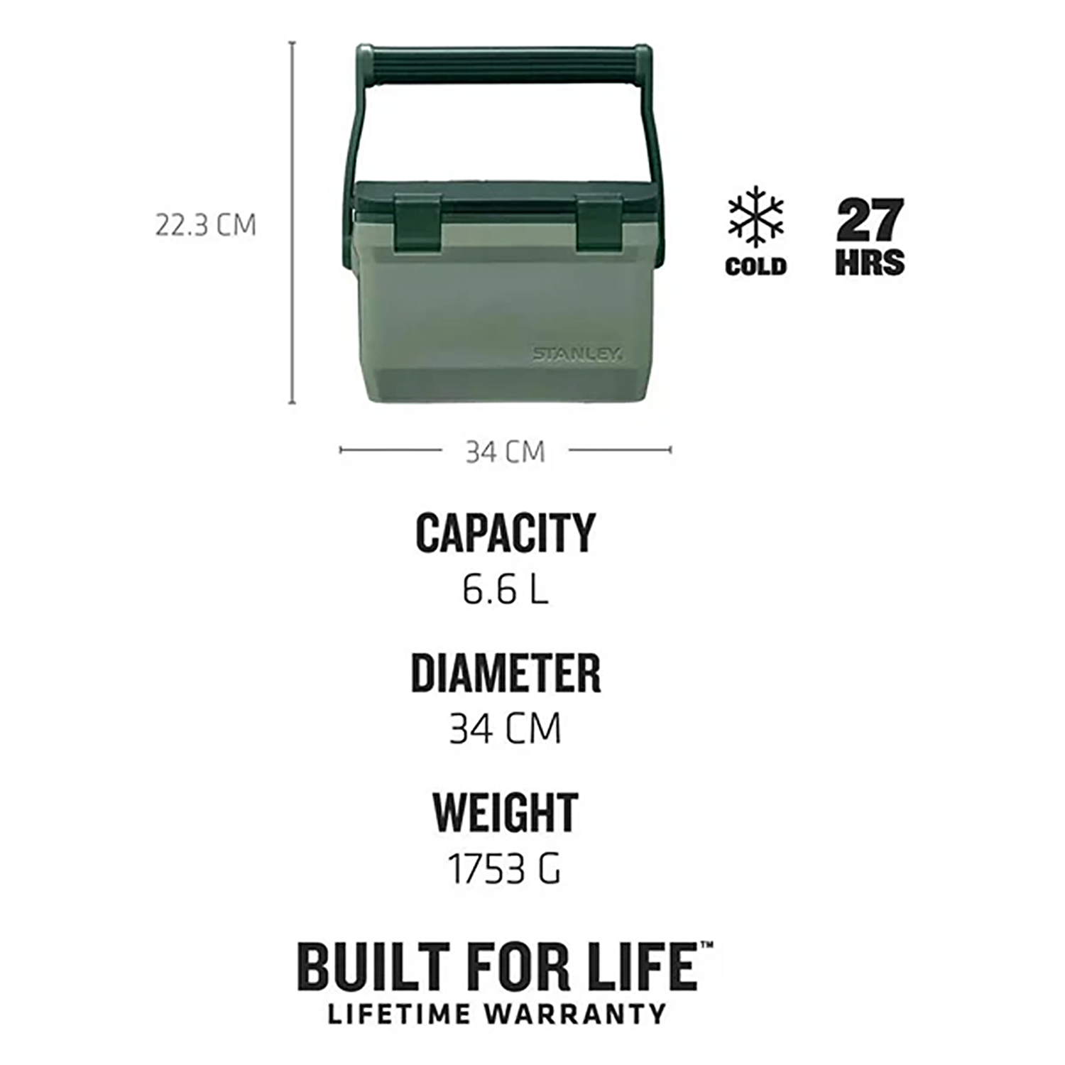 Stanley 6.6L The Easy Carry Outdoor Soğutucu