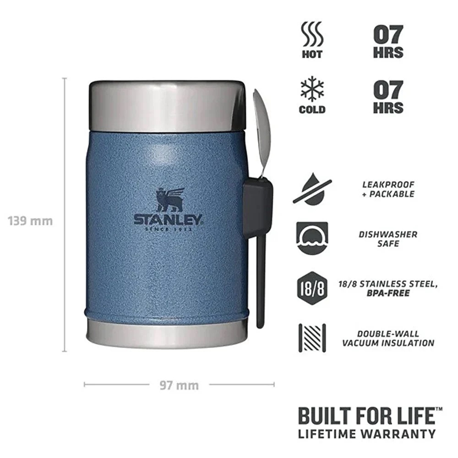 Stanley 0.41L The Legendary Kaşıklı Yemek Termosu