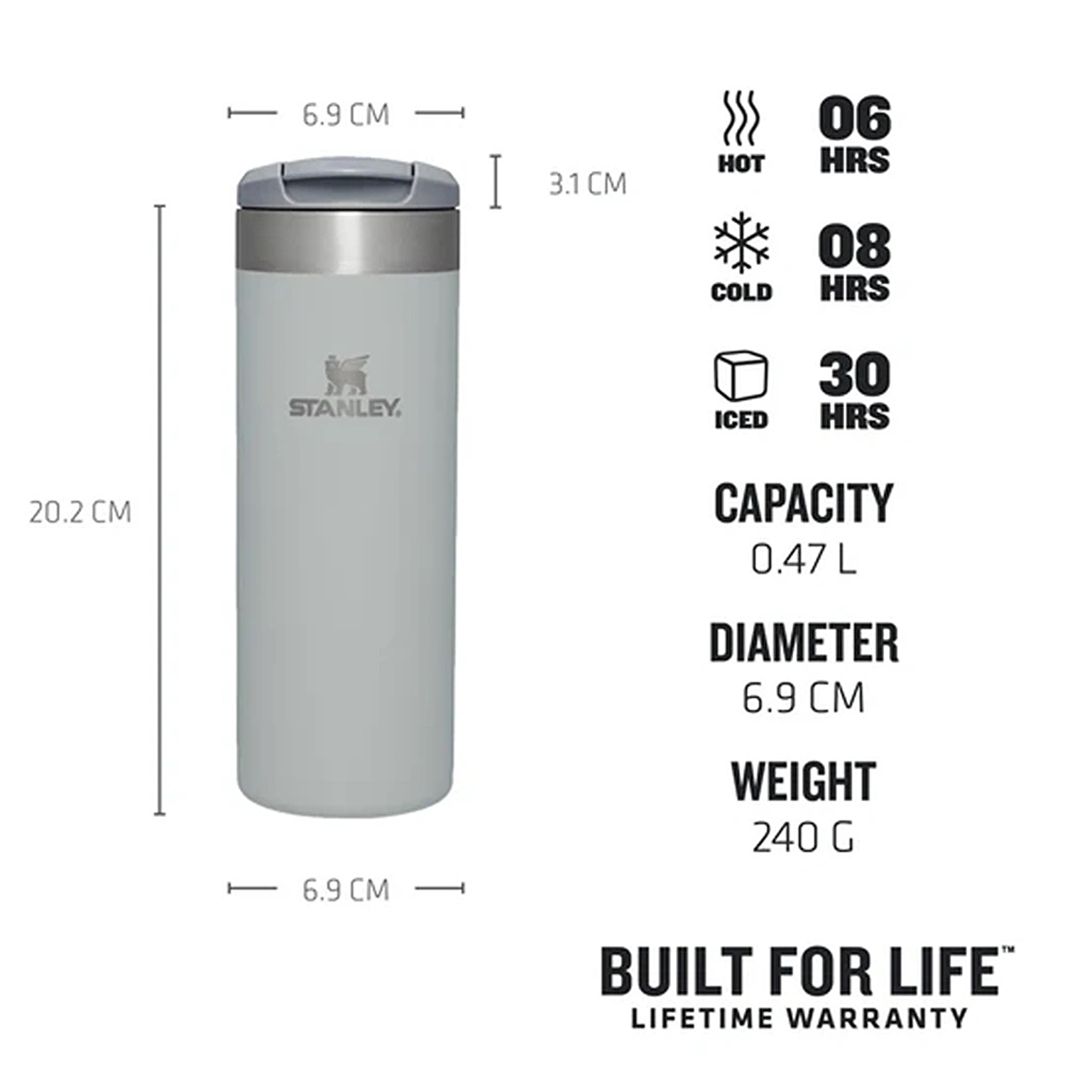 Stanley 0.47L The Aerolight Termos