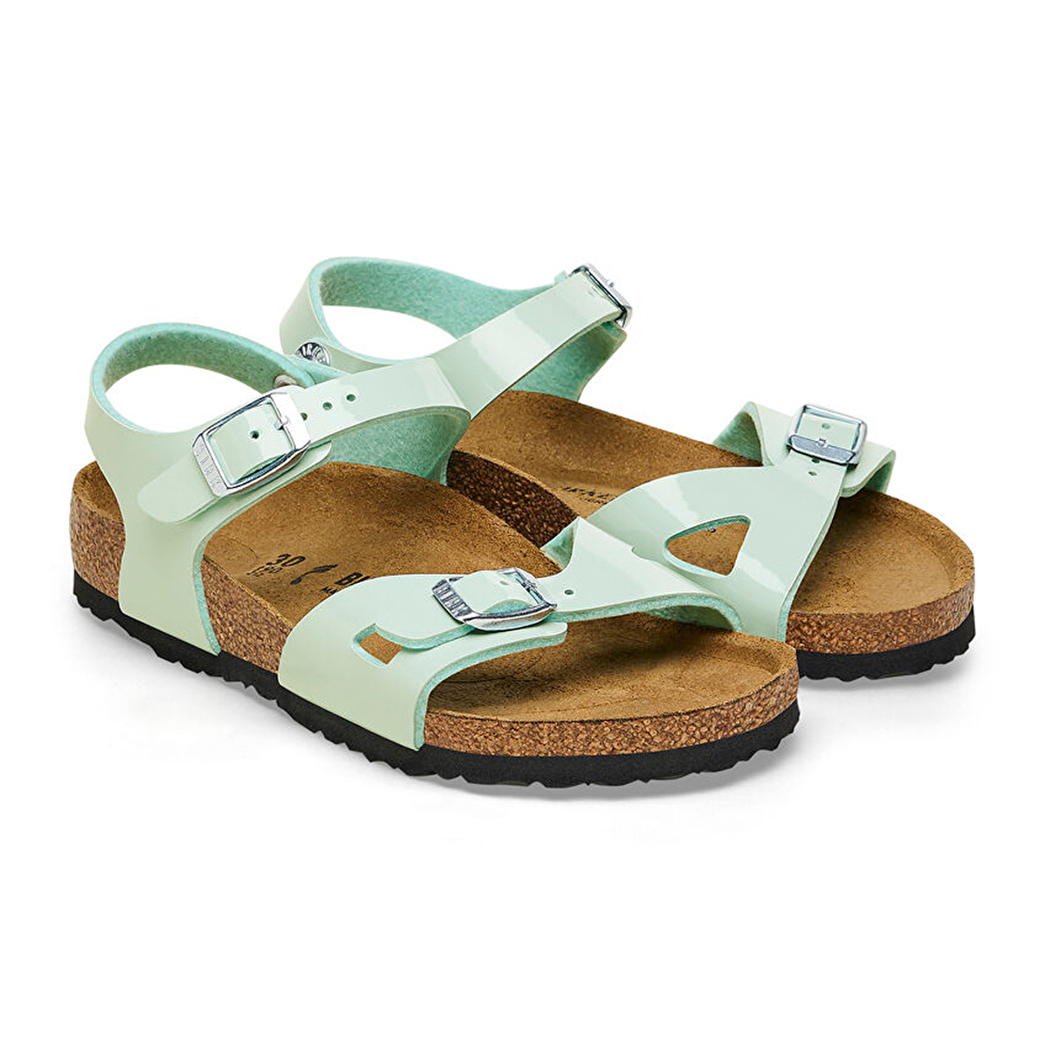 Birkenstock Rio Kids Bf Patent Çocuk Sandalet