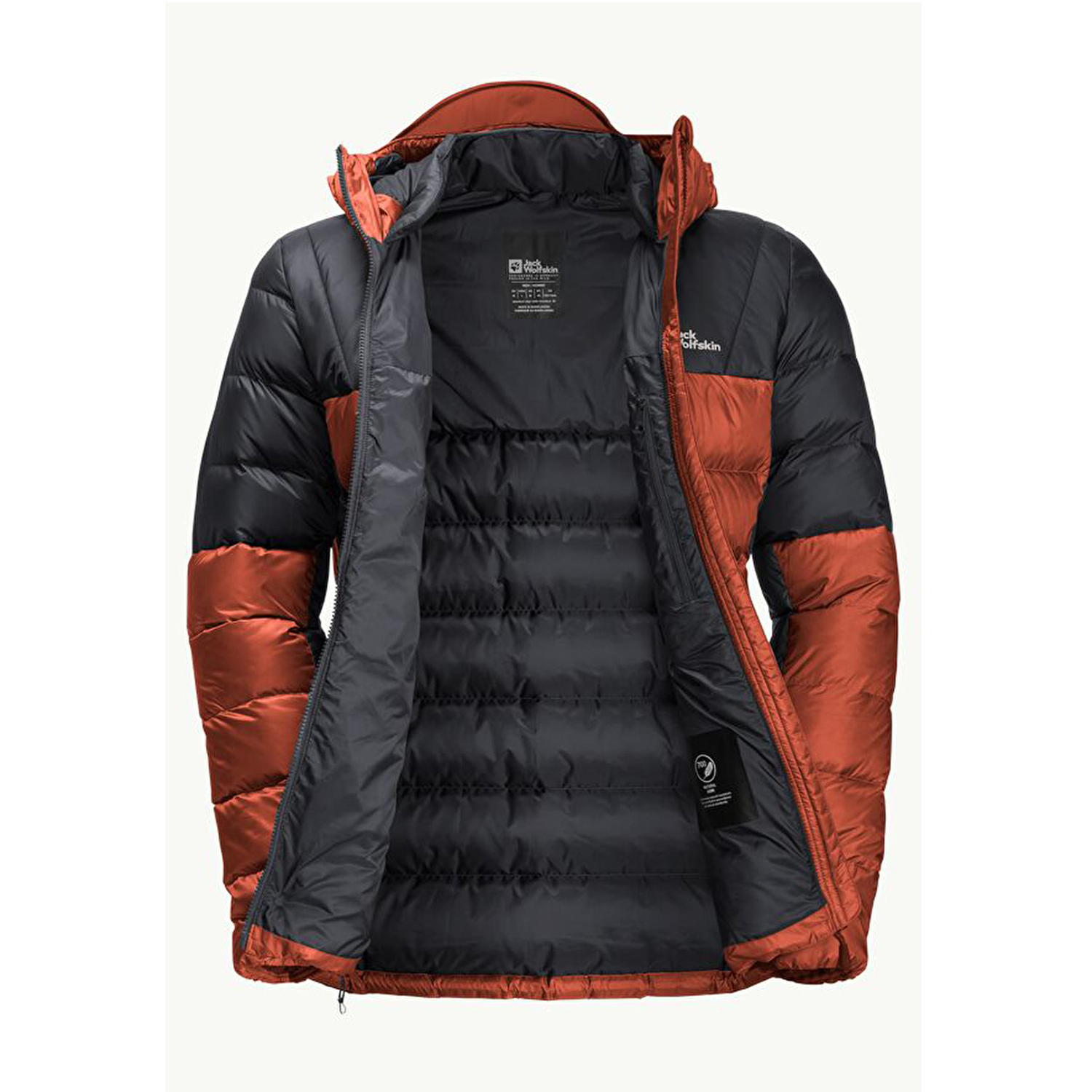 Jack Wolfskin Nebelhorn Down Hoody Erkek Kaz Tüyü Mont