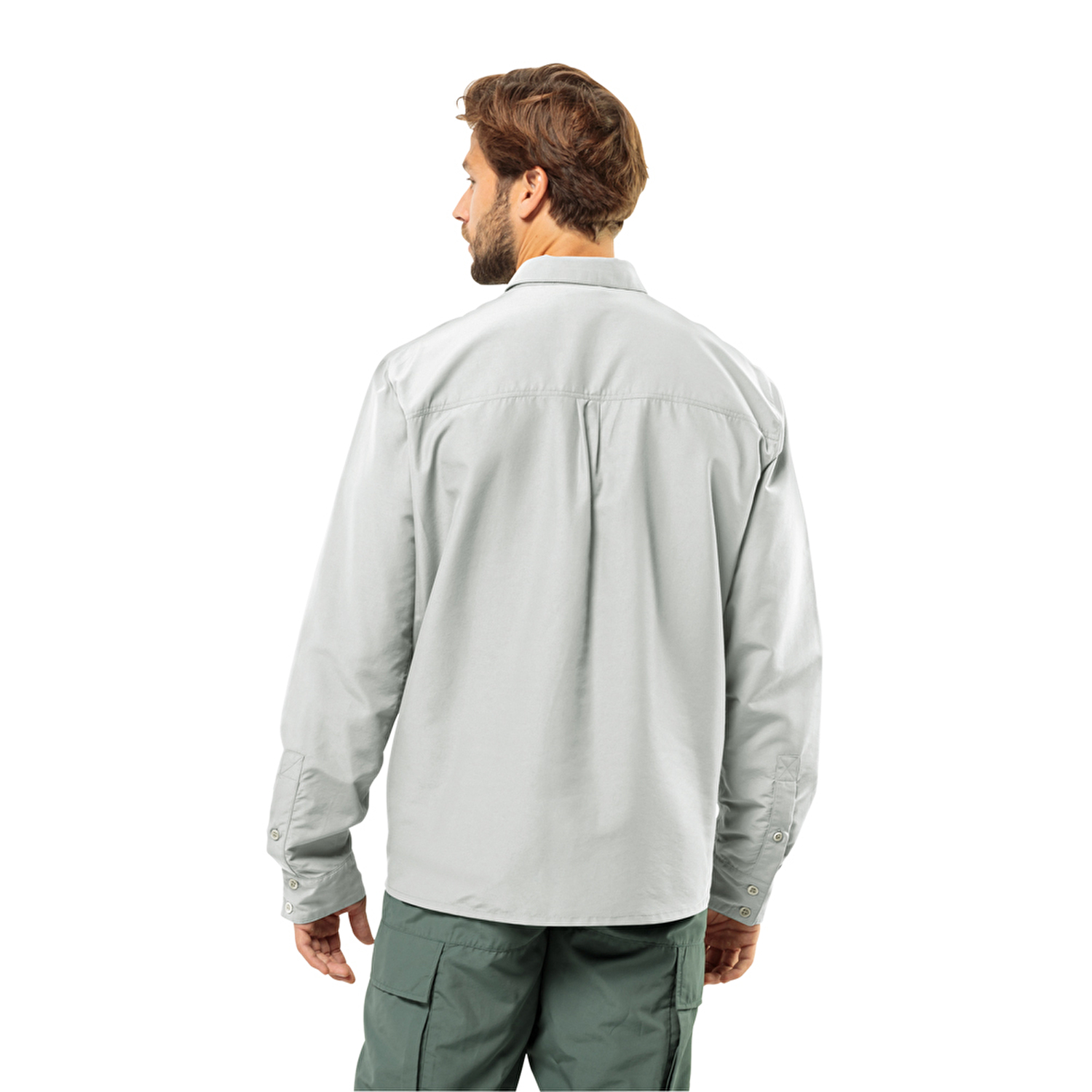 Jack Wolfskin Barrier Erkek Uzun Kollu Gömlek