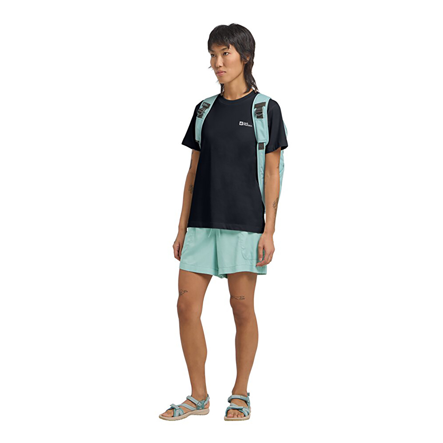 Jack Wolfskin Essential Kadın Kısa Kollu T-Shirt