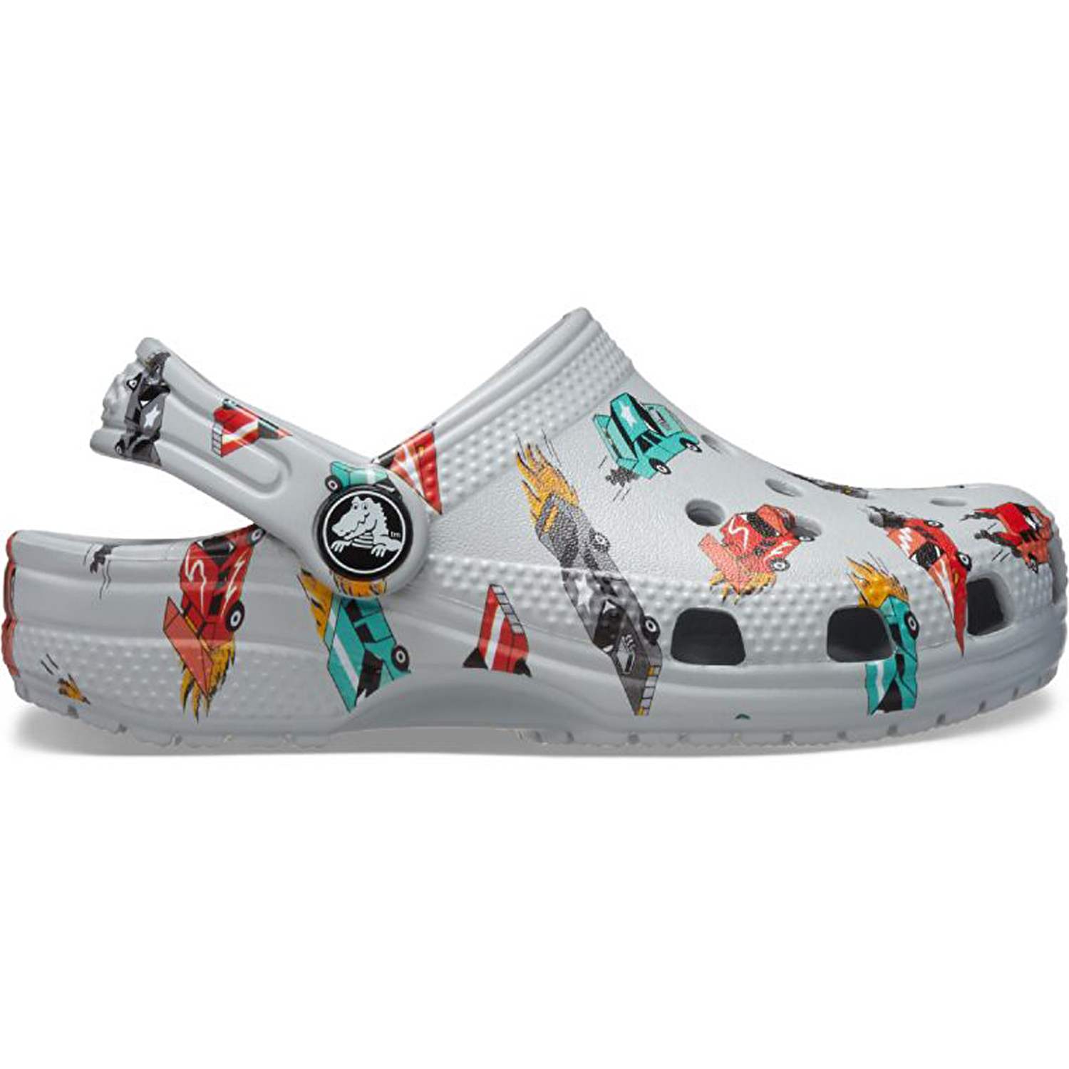 Crocs Classic Race Cars Graphic Çocuk Terlik