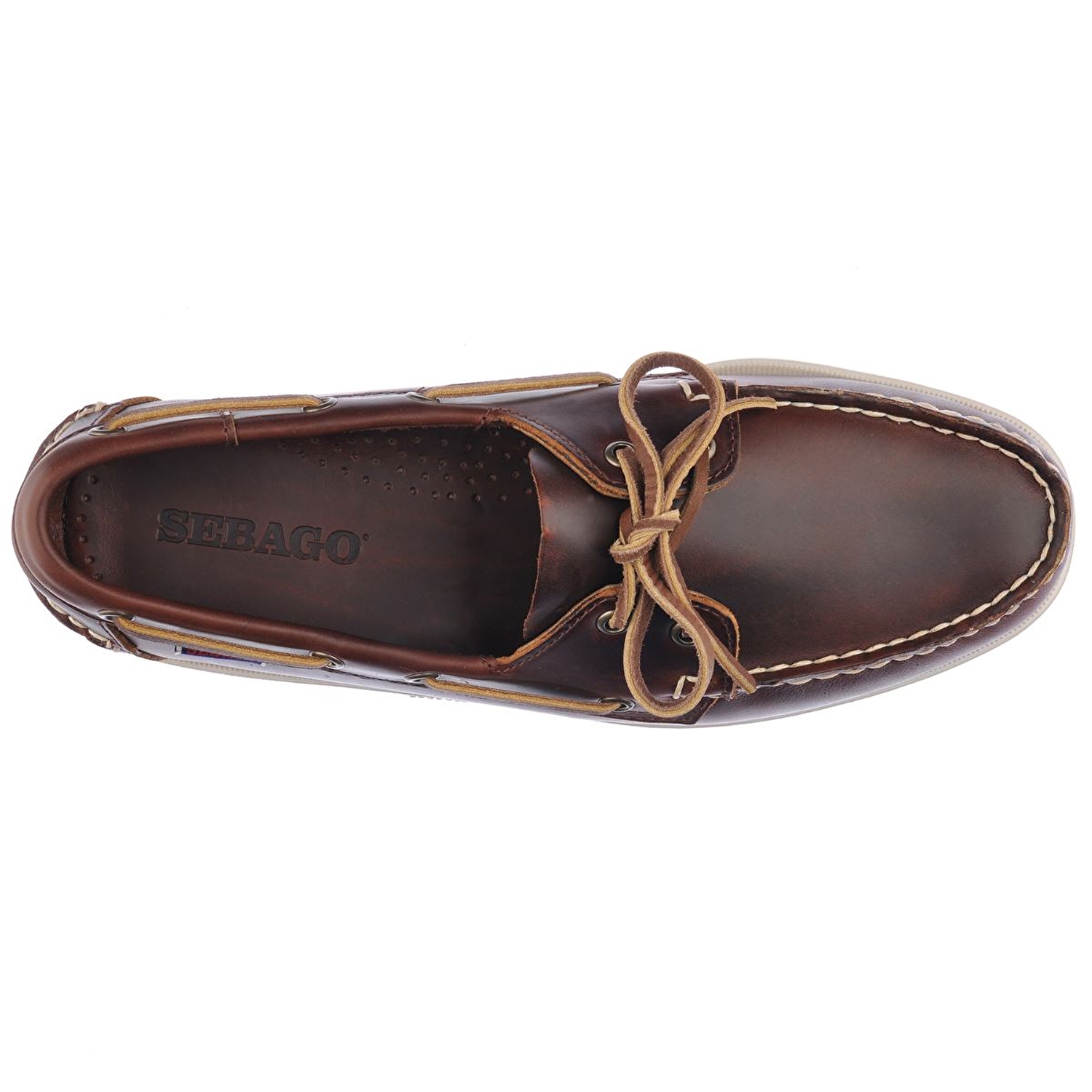 Sebago Docksides Portland Waxed Erkek Deri Ayakkabı