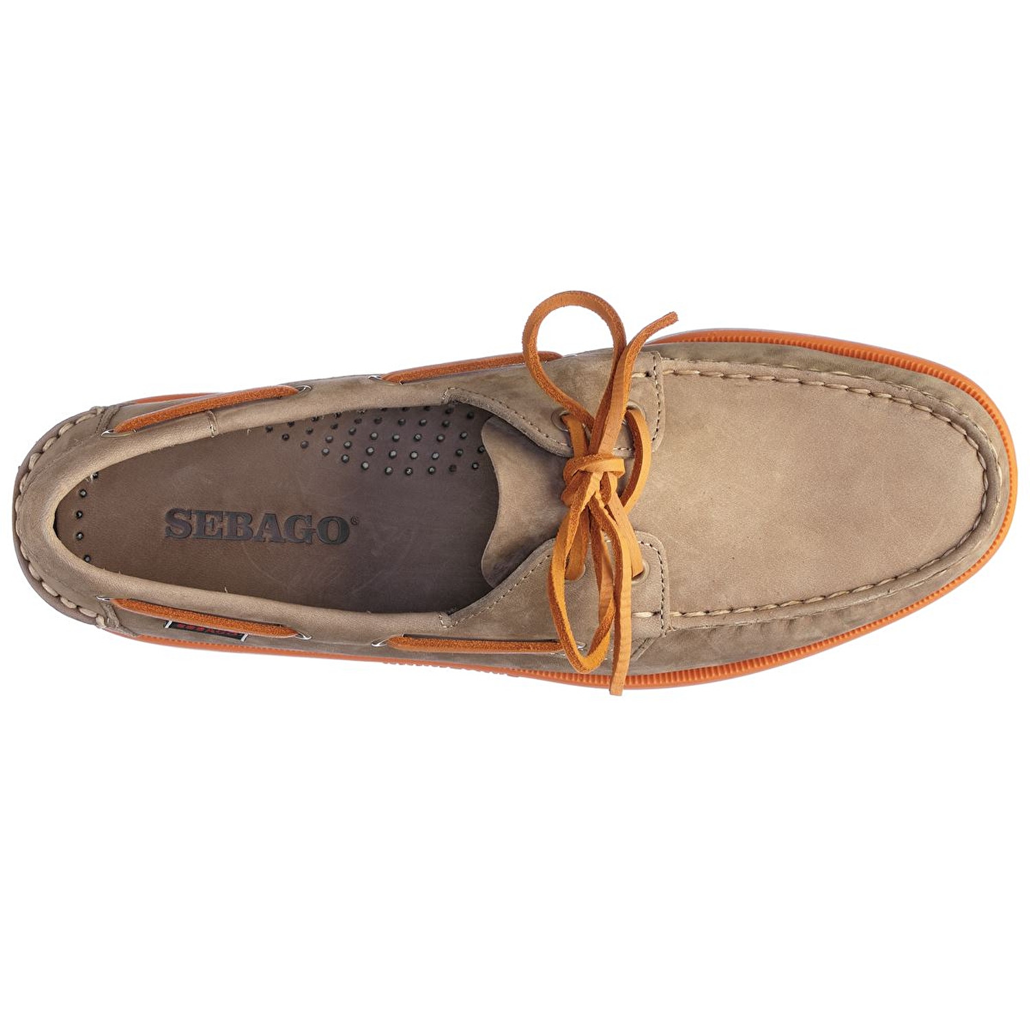 Sebago Docksides Portland Erkek Nubuk Deri Ayakkabı