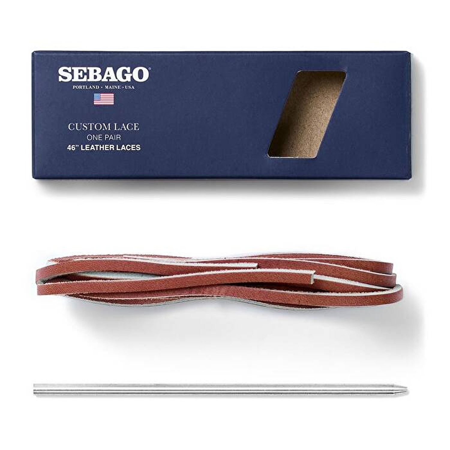 Sebago Deri Ayakkabı Bağcığı