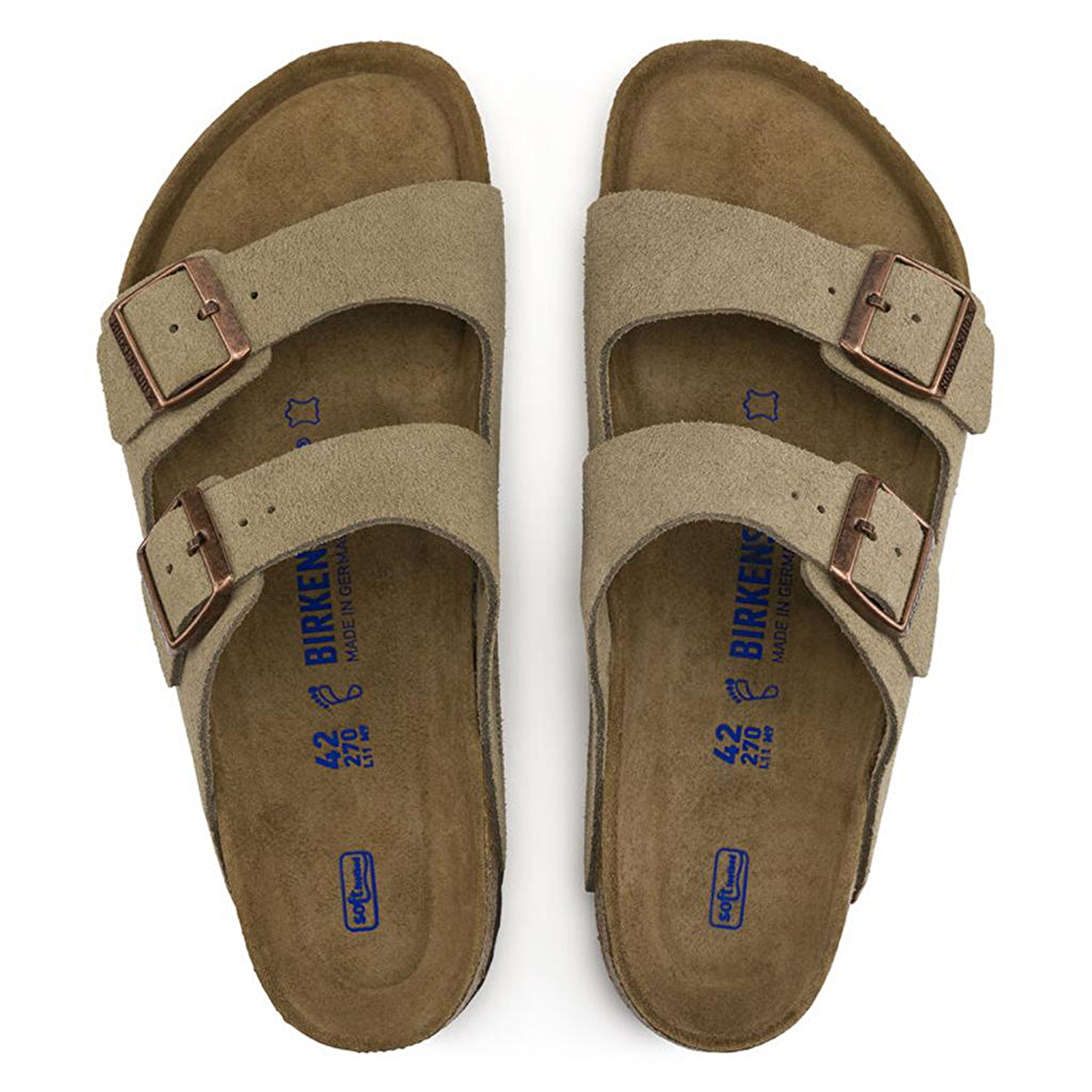 Birkenstock Arizona SFB VL Süet Deri Terlik