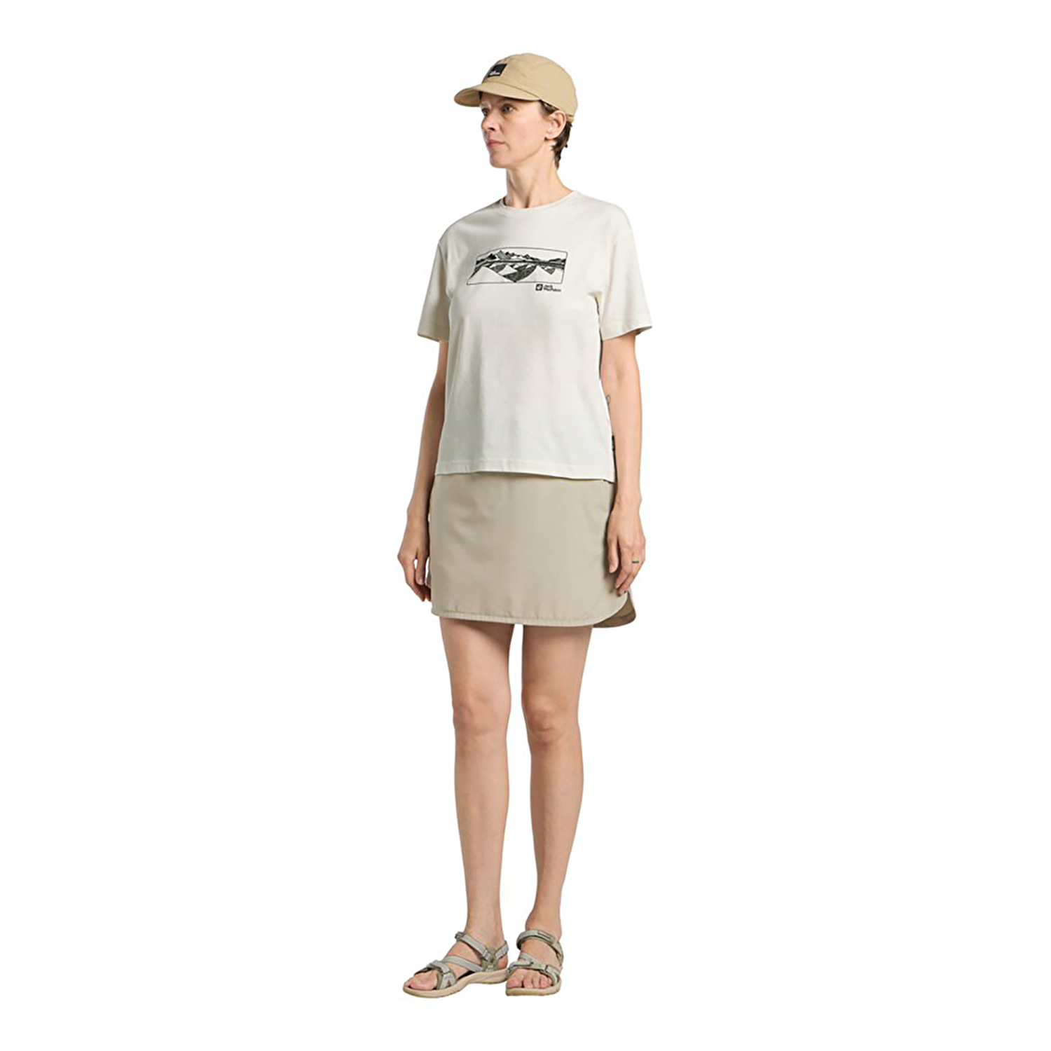 Jack Wolfskin Cordillera Kadın Kısa Kollu T-Shirt