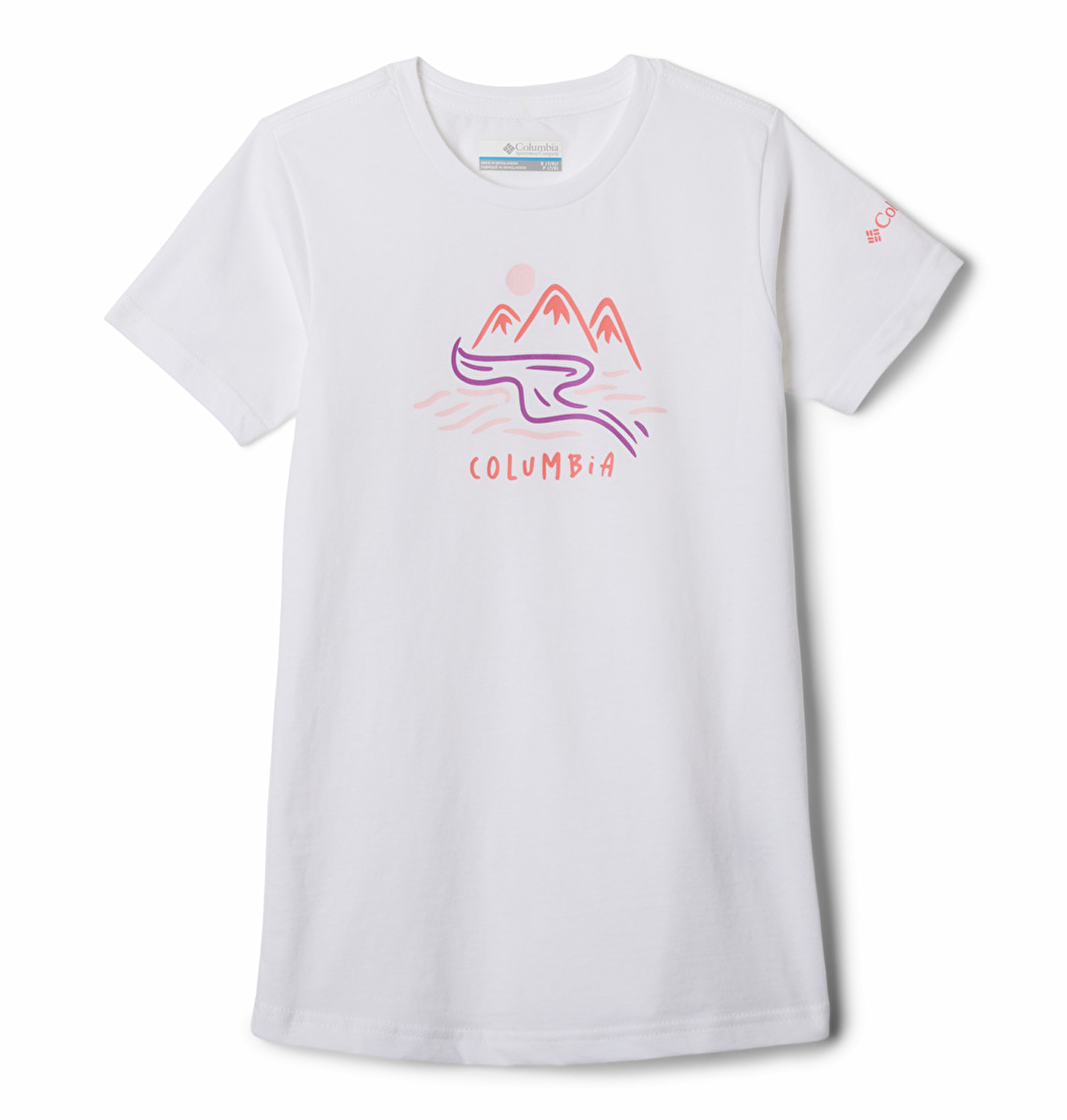 Mission Lake Graphic Çocuk Kısa Kollu T-Shirt