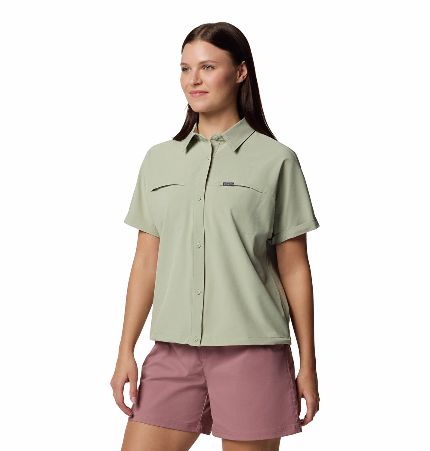 Boundless Trek Button Up II Kadın Kısa Kollu Gömlek