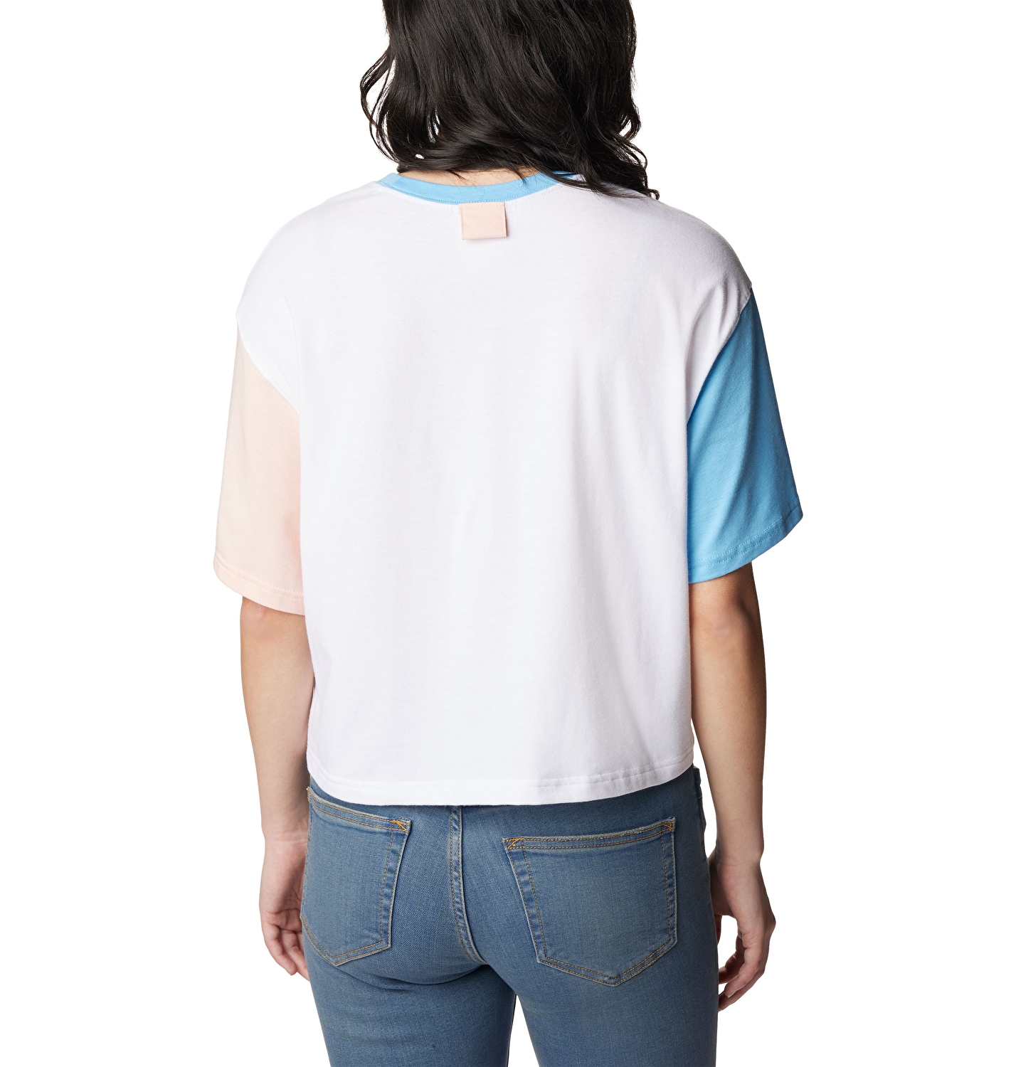Deschutes Valley Cropped Kadın Teknik Kısa Kollu T-Shirt