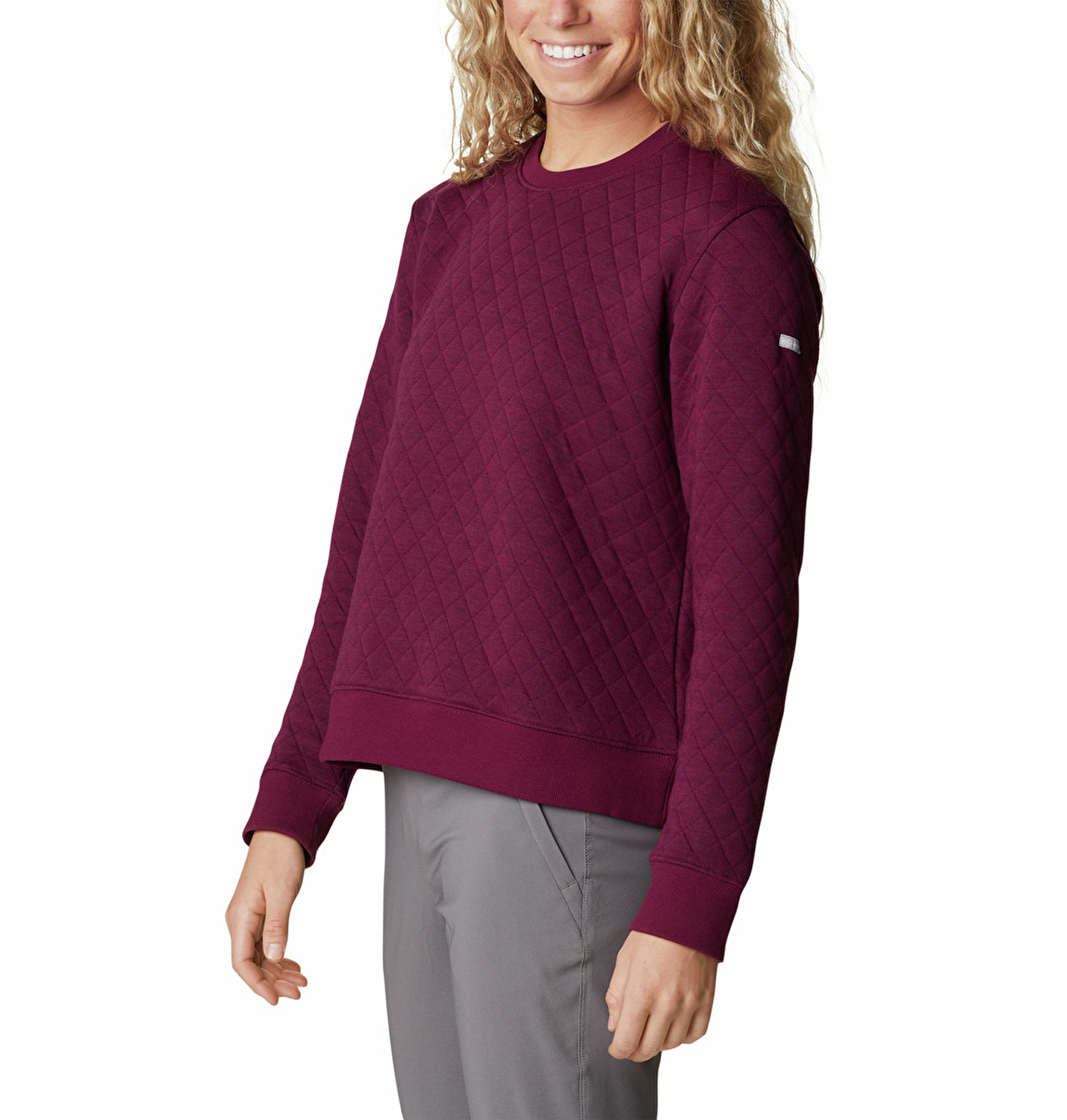 Columbia Lodge Quilted Crew Kadın Polar Üst