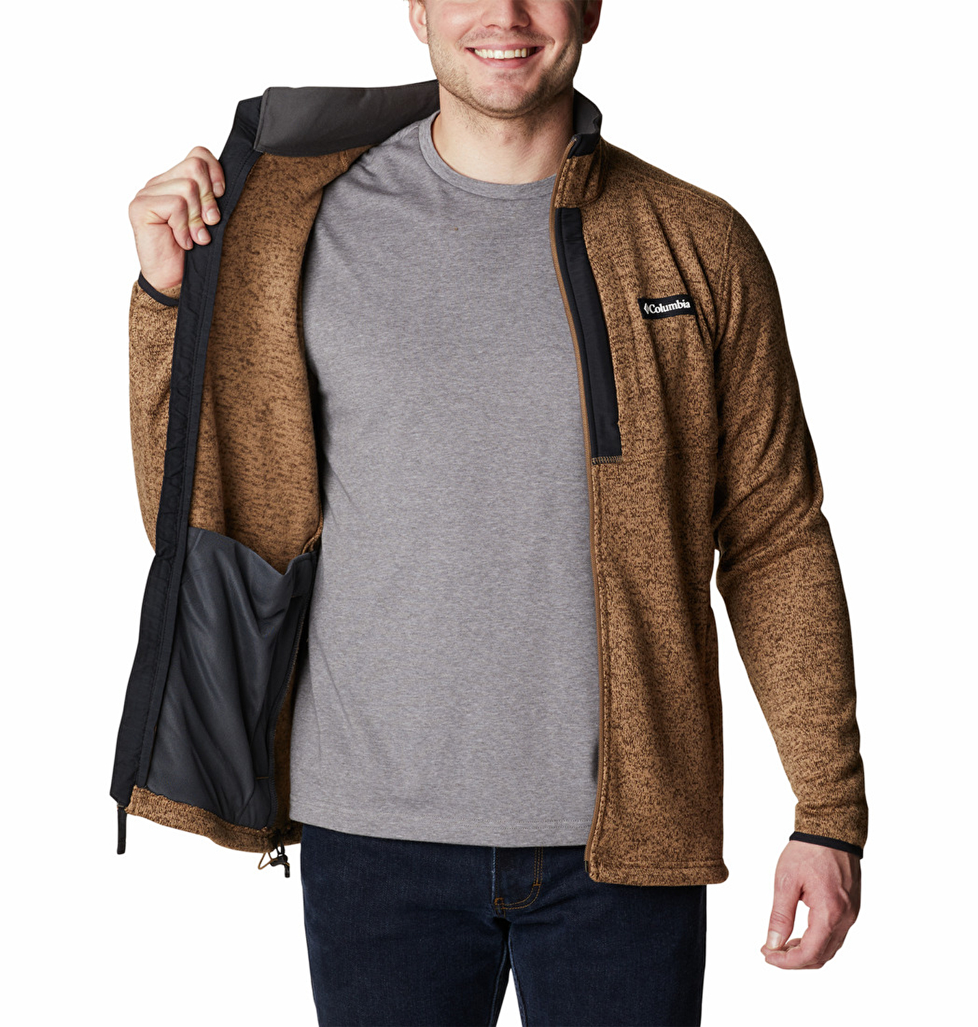 Sweater Weather Full Zip Erkek Polar Üst