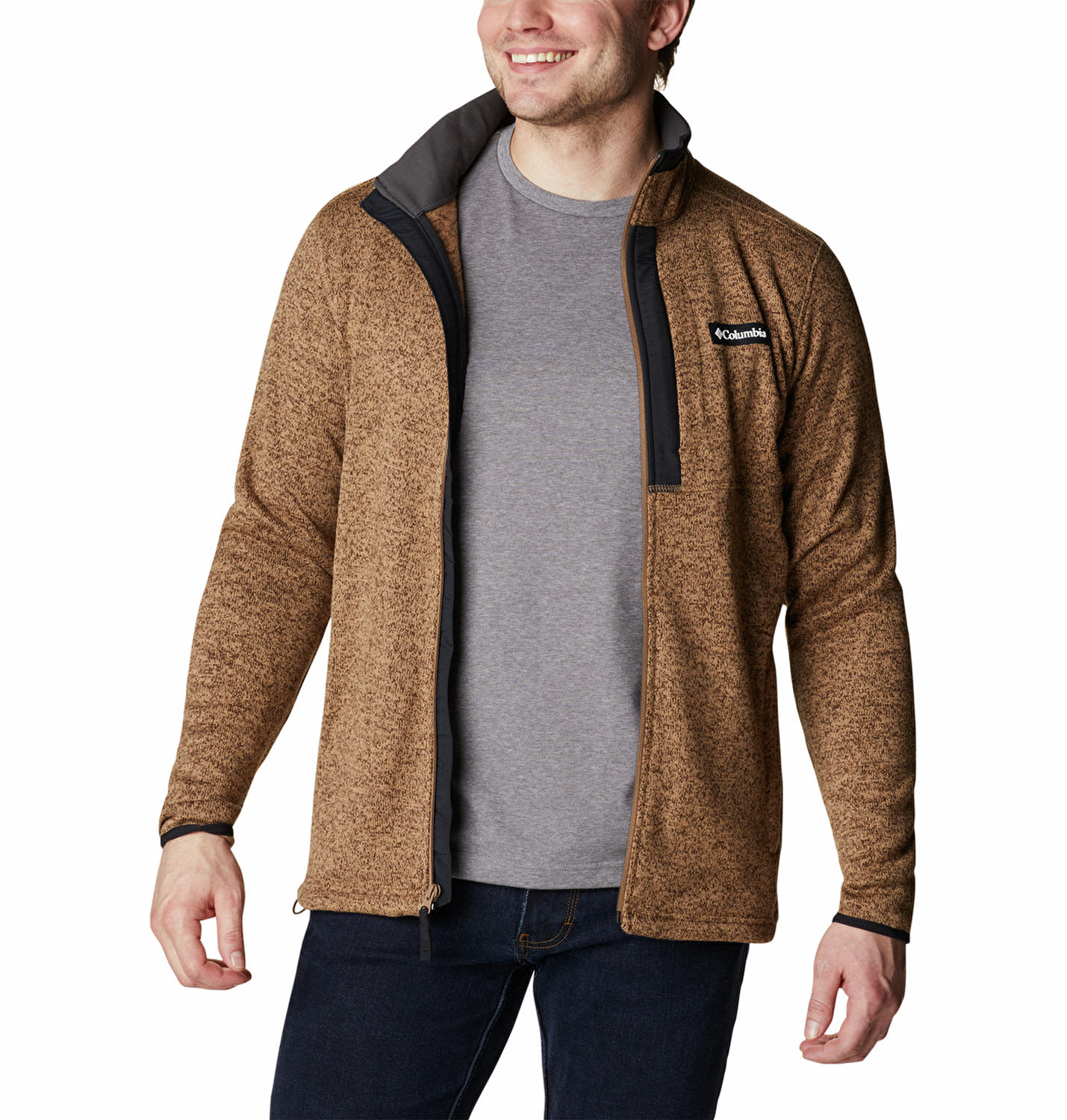 Sweater Weather Full Zip Erkek Polar Üst