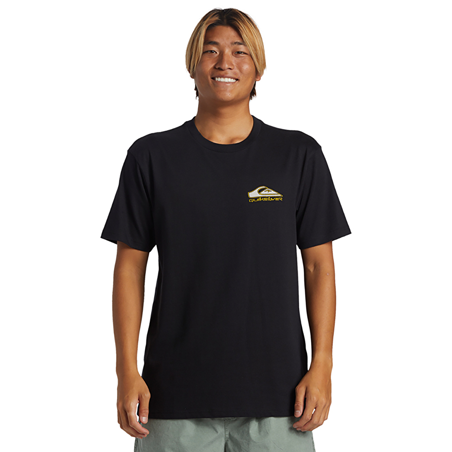 Quiksilver Step Up Mor Erkek Kısa Kollu T-Shirt