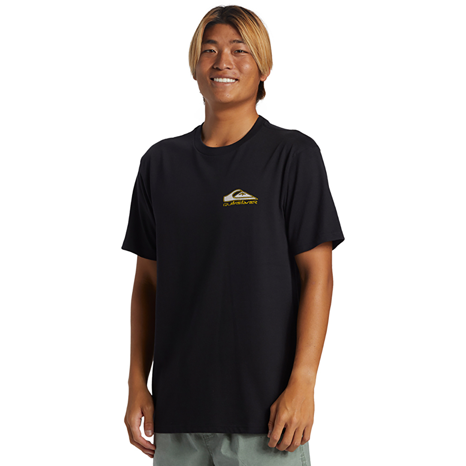 Quiksilver Step Up Mor Erkek Kısa Kollu T-Shirt