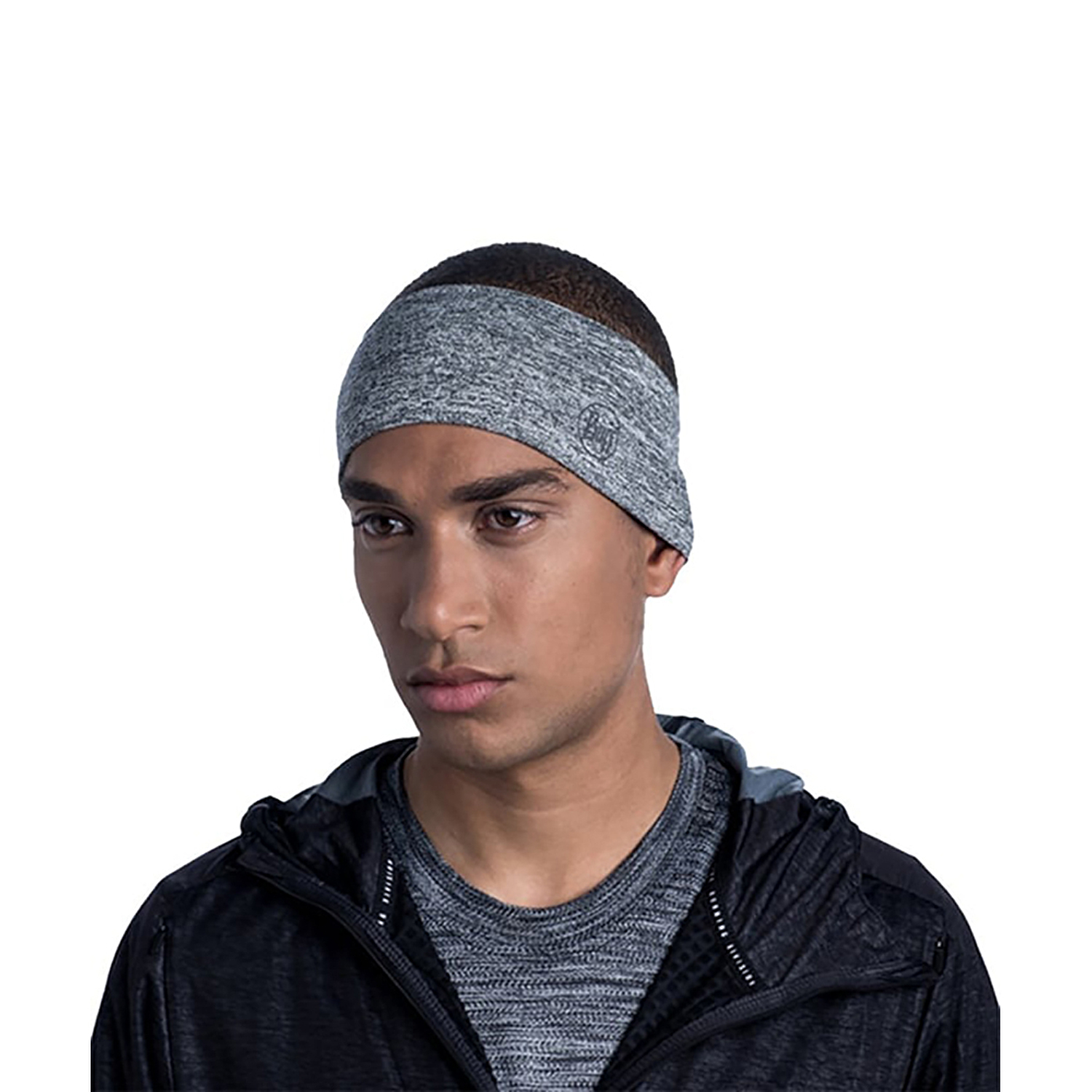 Buff Dryflx Solid Light Grey Unisex Bandana