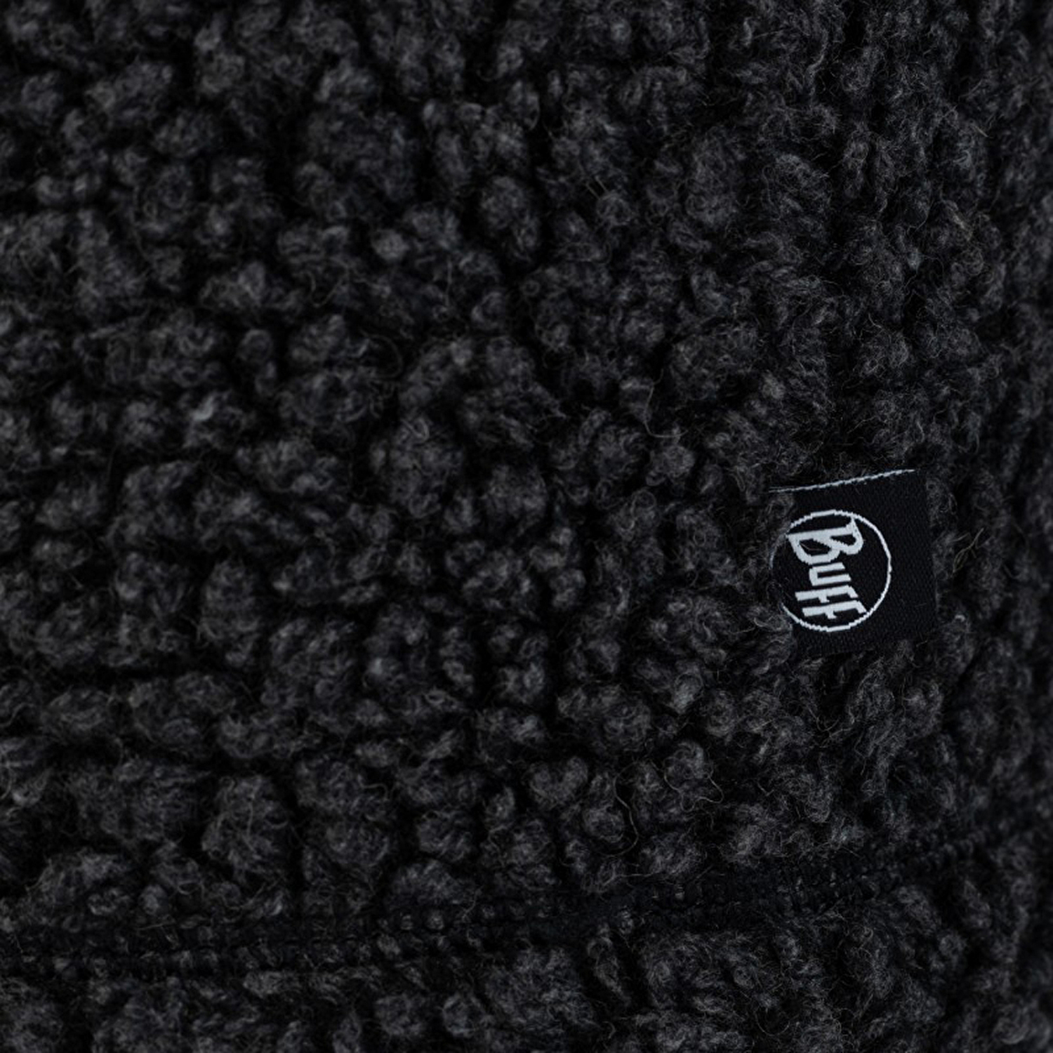 Buff Switch Polar Neckwarmer Solid Black Unisex Boyunluk