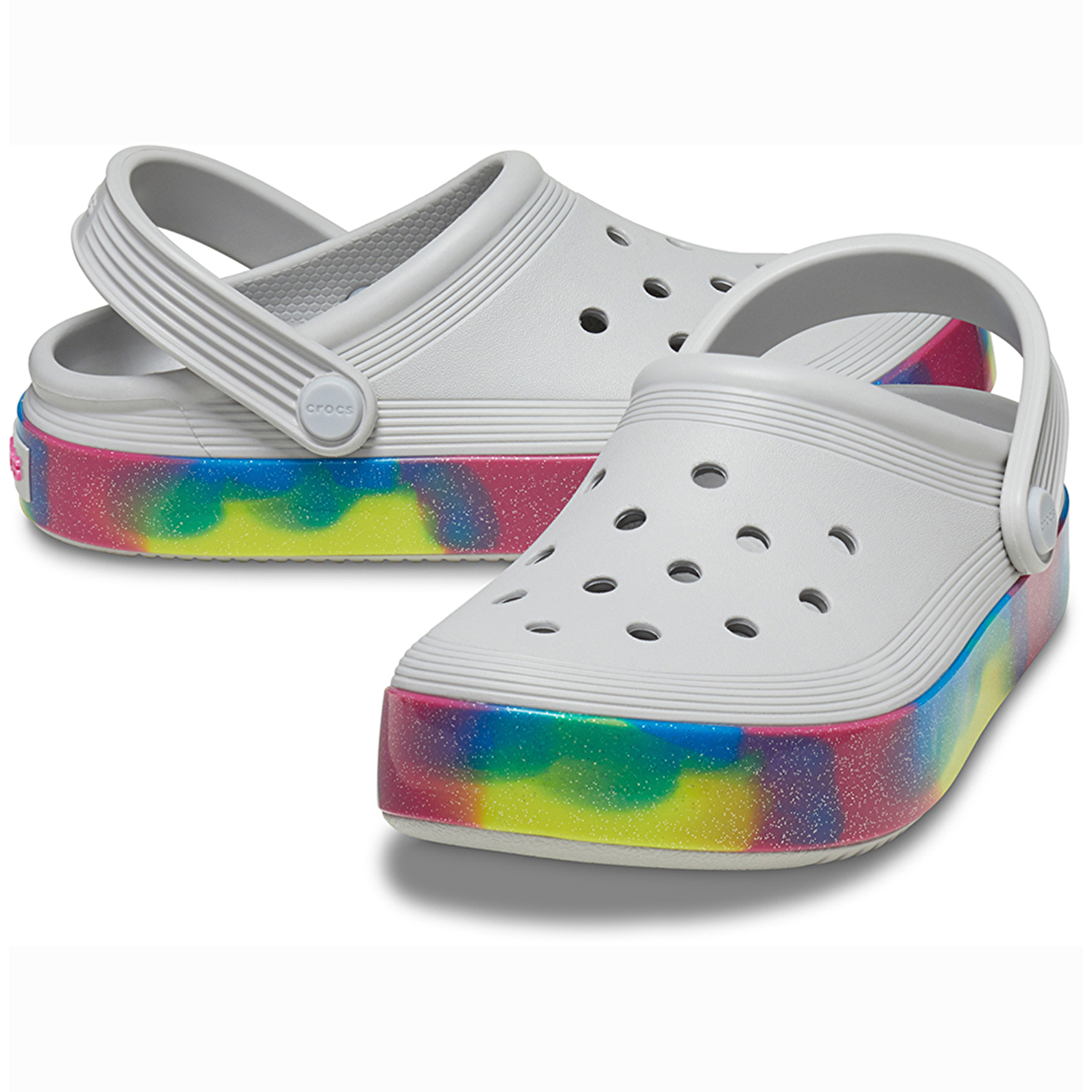 Crocs Cocuk Gri Crocs Off Court Glitter Band Terlik CR25911FSCR1FSCR28 29 The Moose Bay