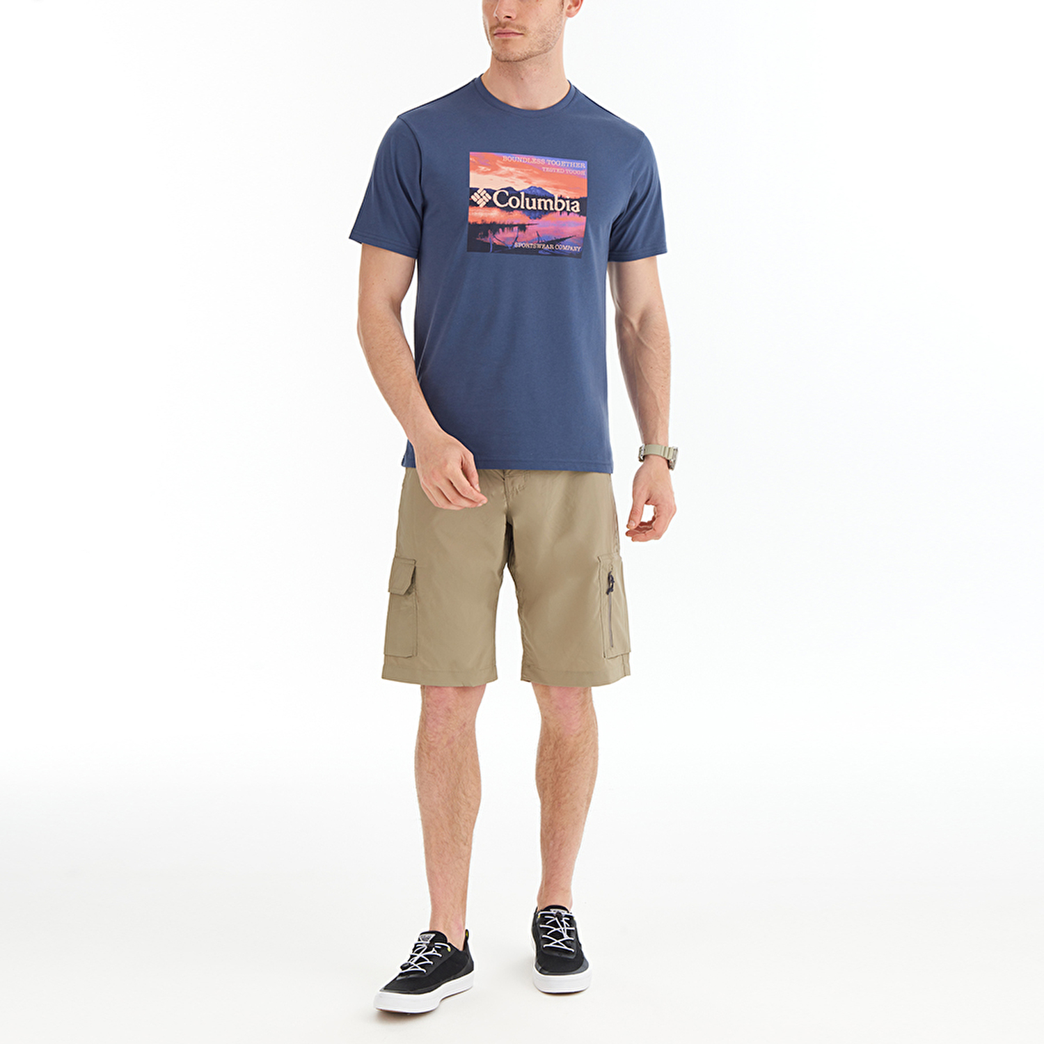 CSC Natures Palette Erkek Kısa Kollu T-Shirt