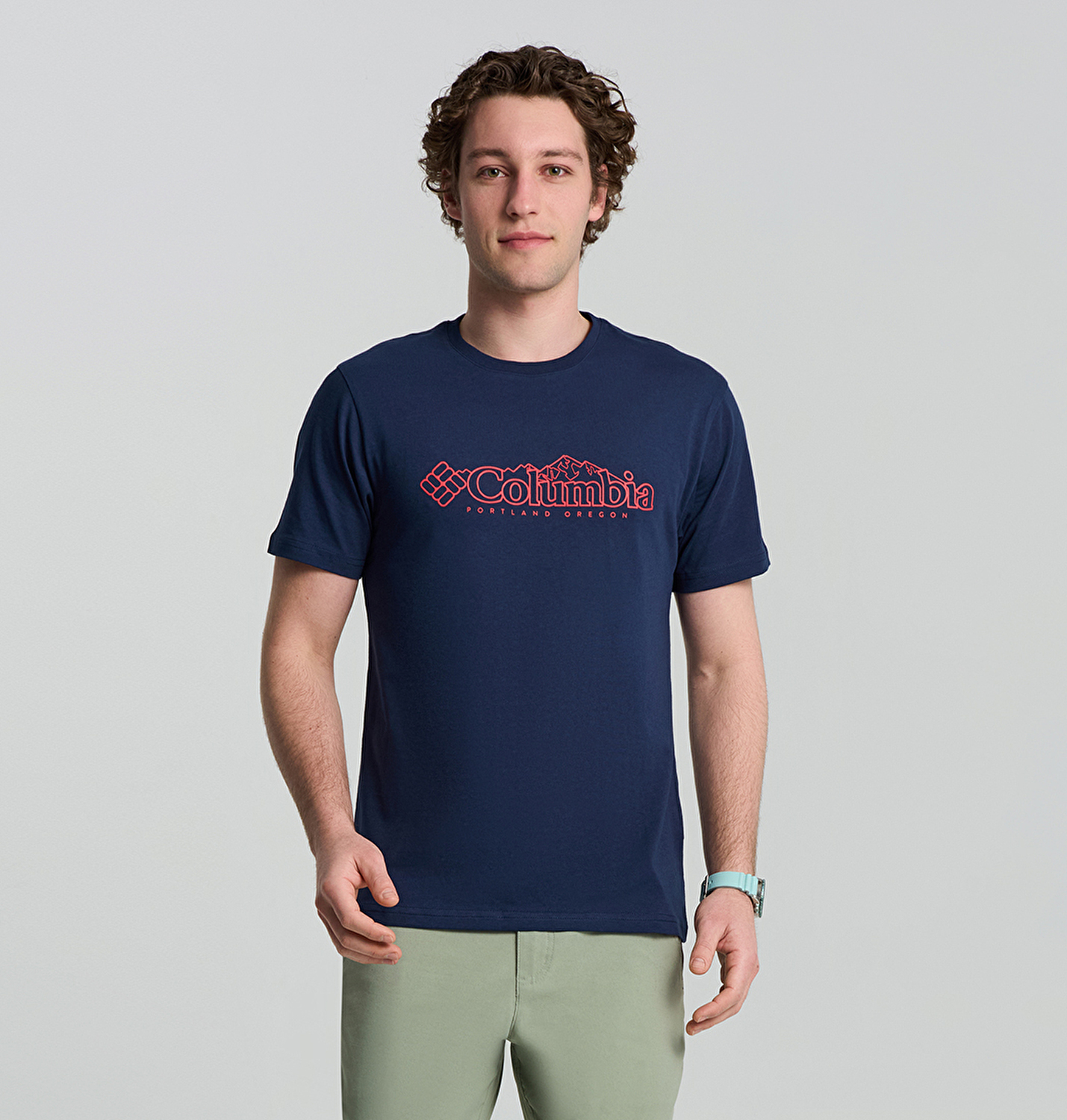 CSC Branded Peaks Erkek Kısa Kollu T-Shirt
