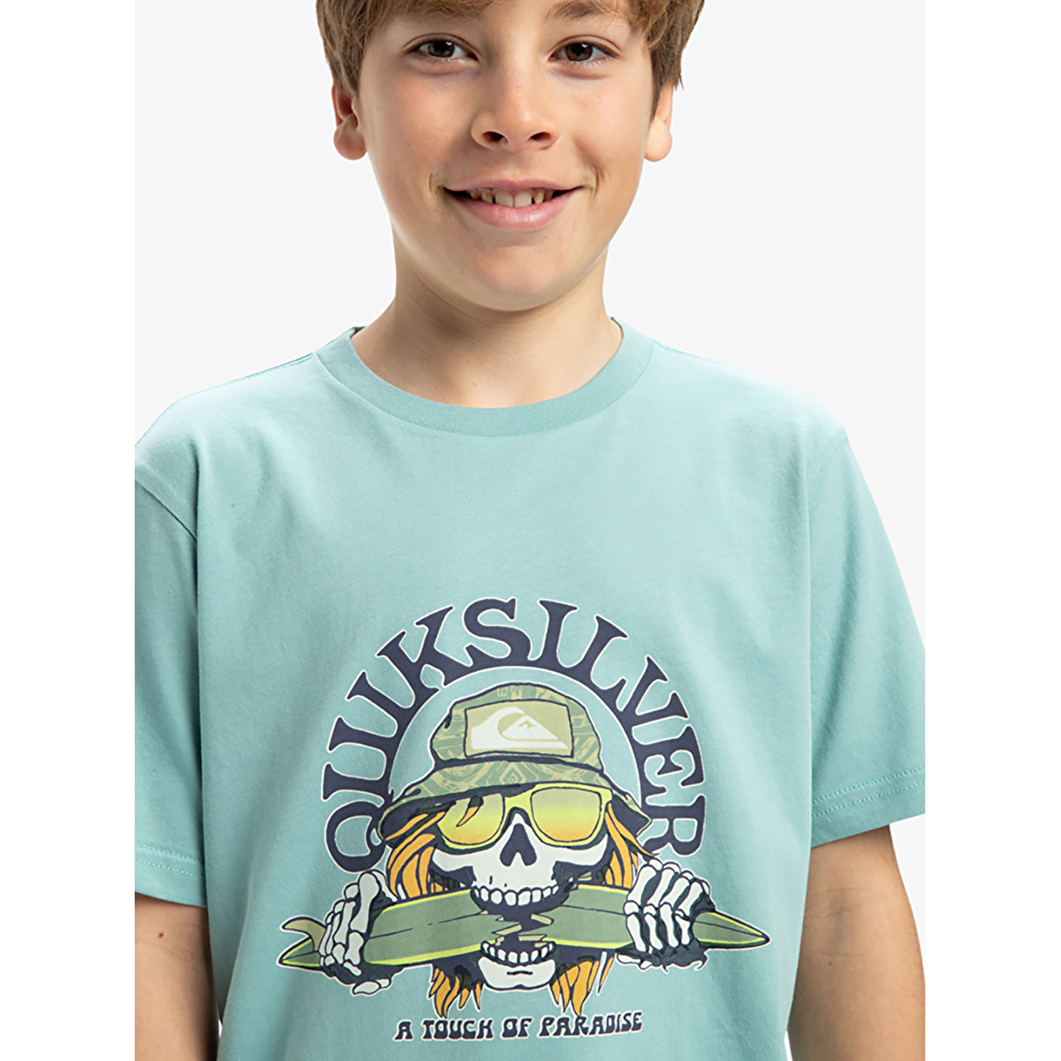 Quiksilver Ev Skull Feast Çocuk Kısa Kollu T-Shirt