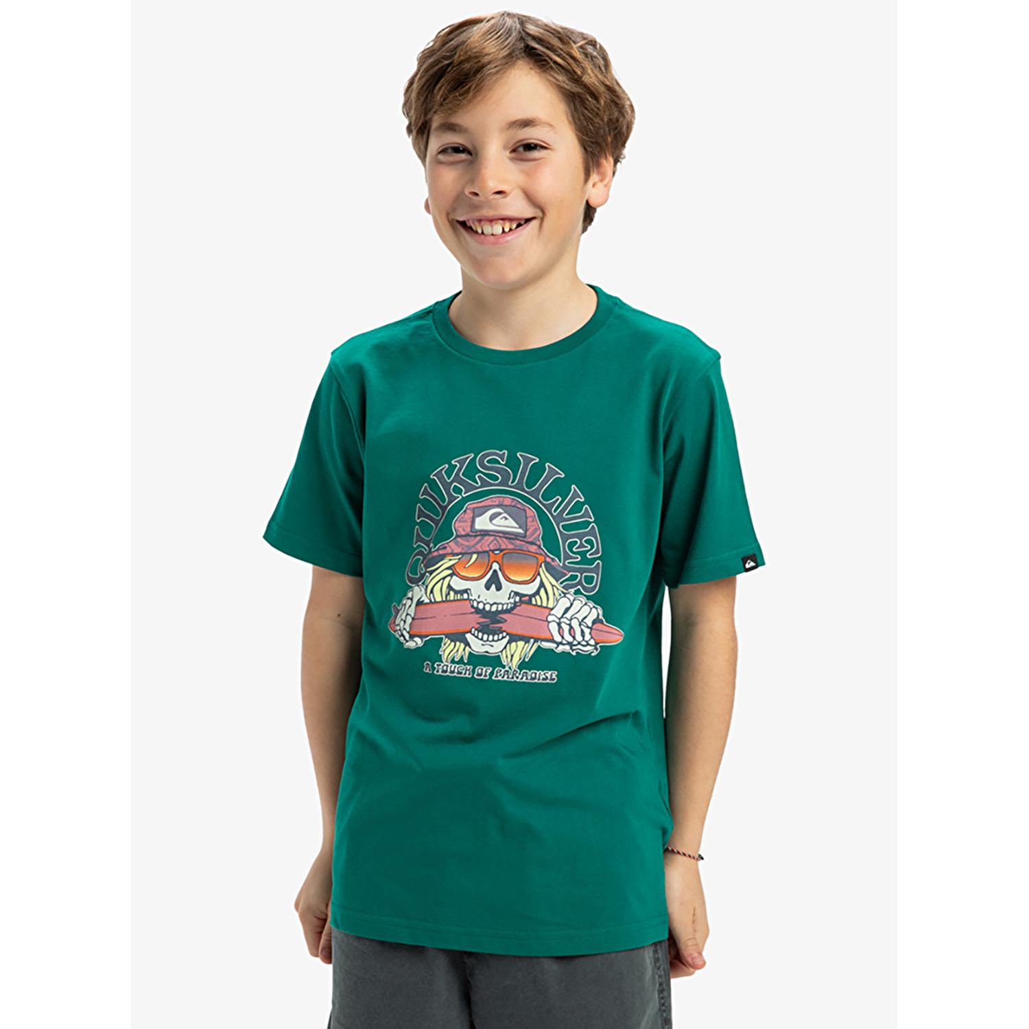 Quiksilver Ev Skull Feast Çocuk Kısa Kollu T-Shirt