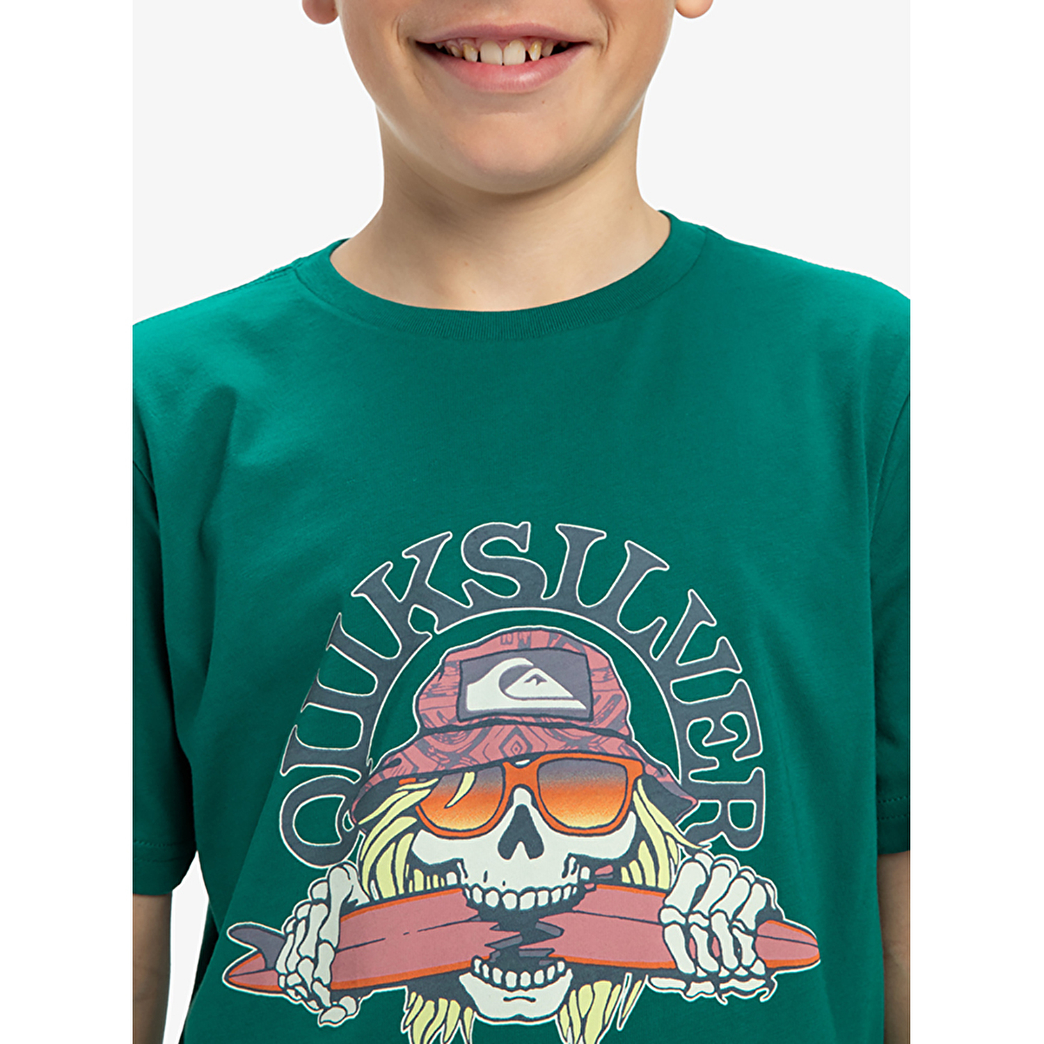 Quiksilver Ev Skull Feast Çocuk Kısa Kollu T-Shirt
