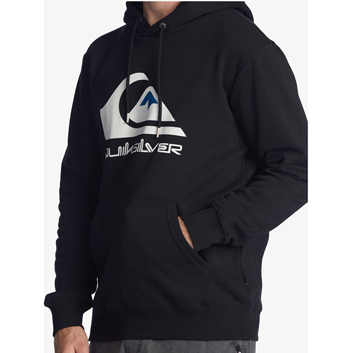 Quiksilver Big Logo Erkek Kapüşonlu Sweatshirt