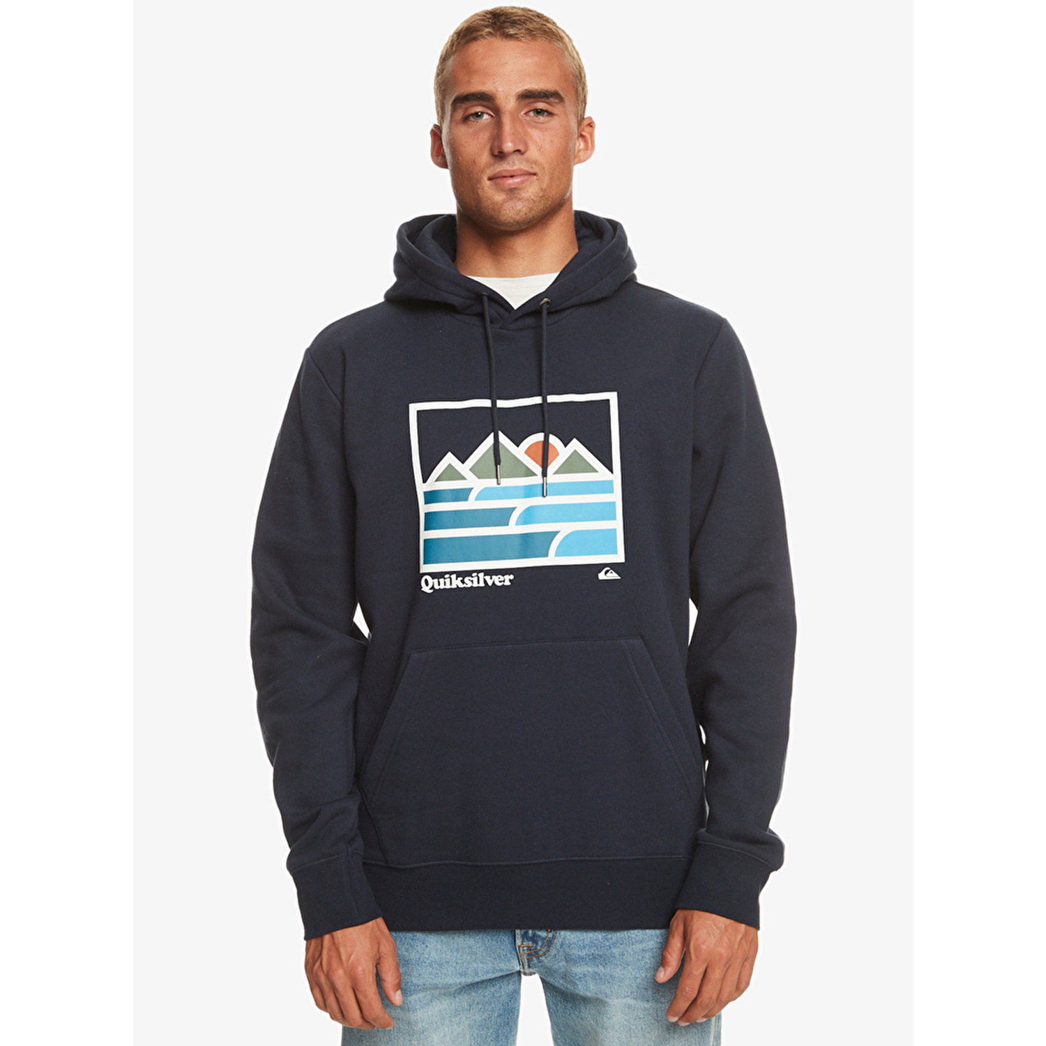 Quiksilver Erkek Kapu onlu Sweatshirt The Moose Bay