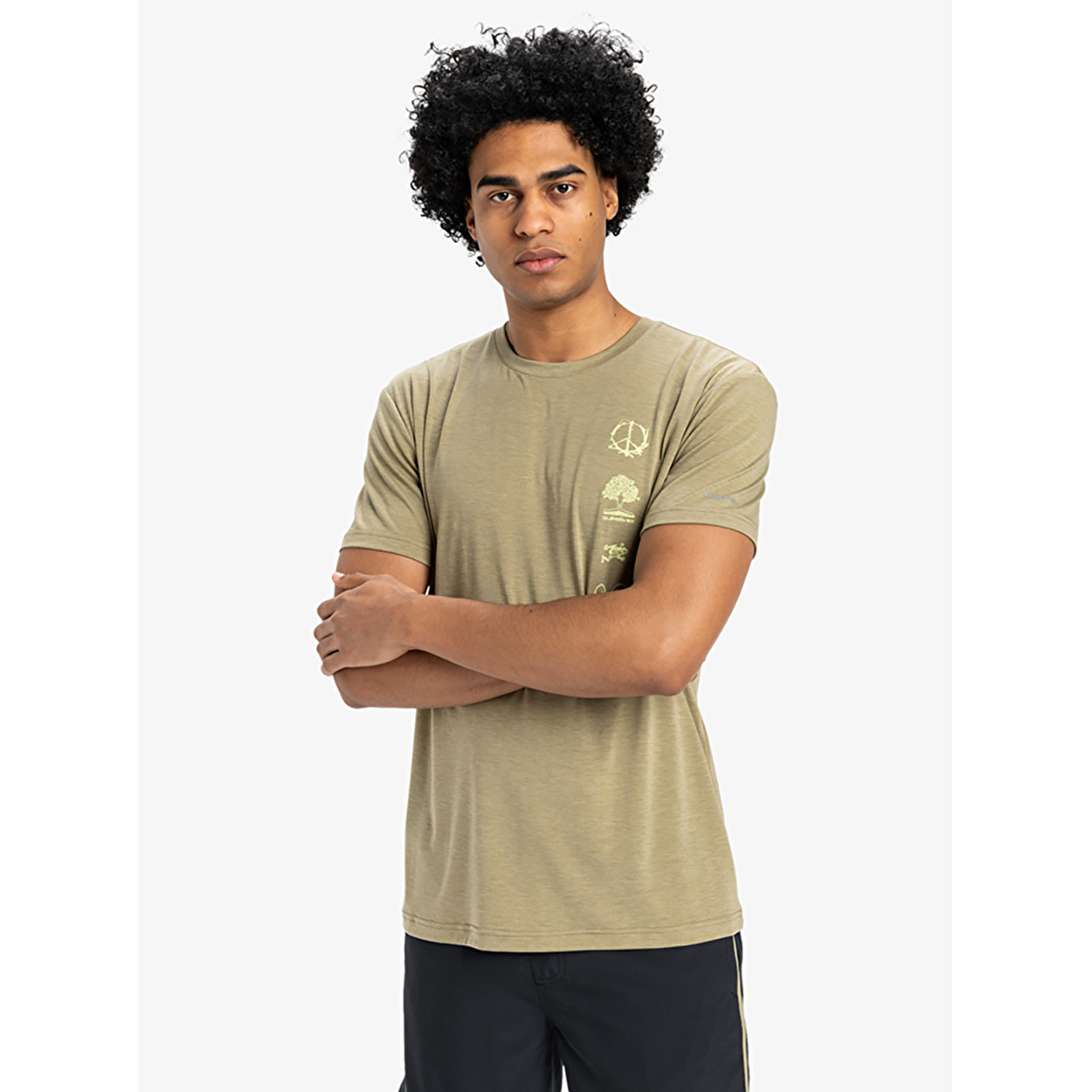 Quiksilver Coastal Run Erkek Kısa Kollu T-Shirt