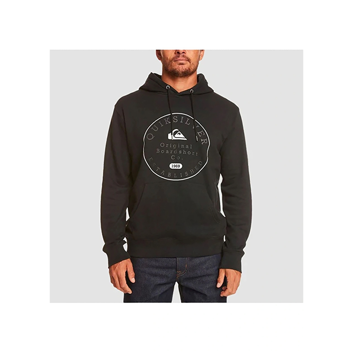 Quiksilver Circle Trim Erkek Kapüşonlu Sweatshirt