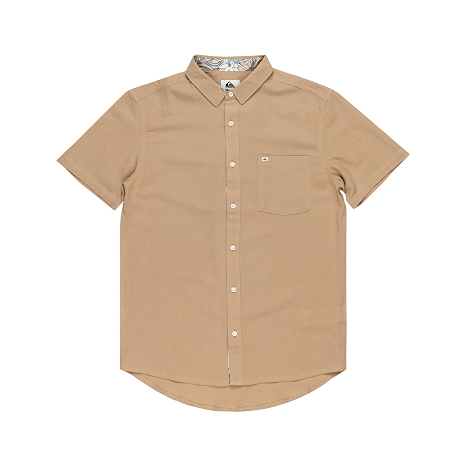 Quiksilver Time Box Erkek Kısa Kollu Gömlek