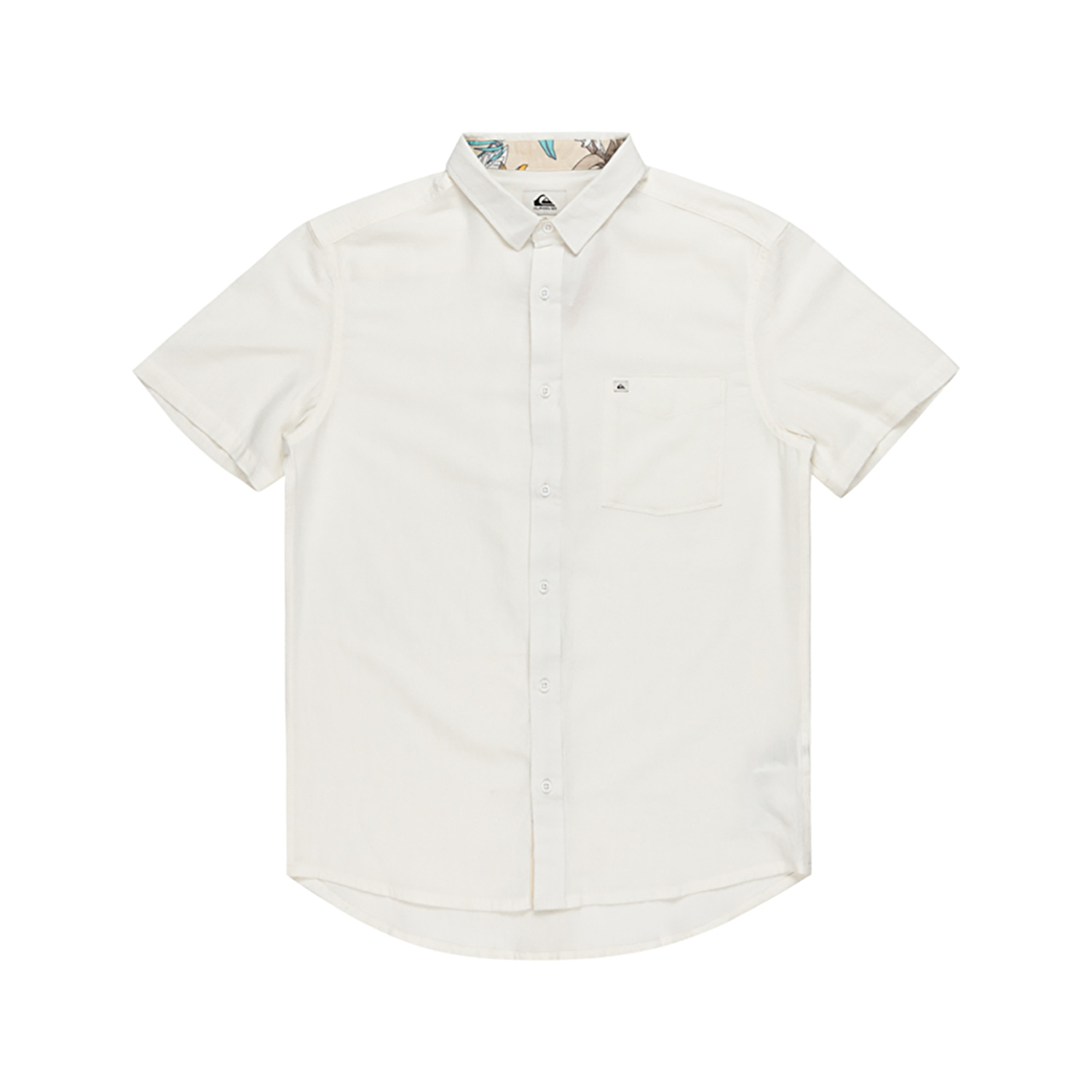Quiksilver Time Box Erkek Kısa Kollu Gömlek
