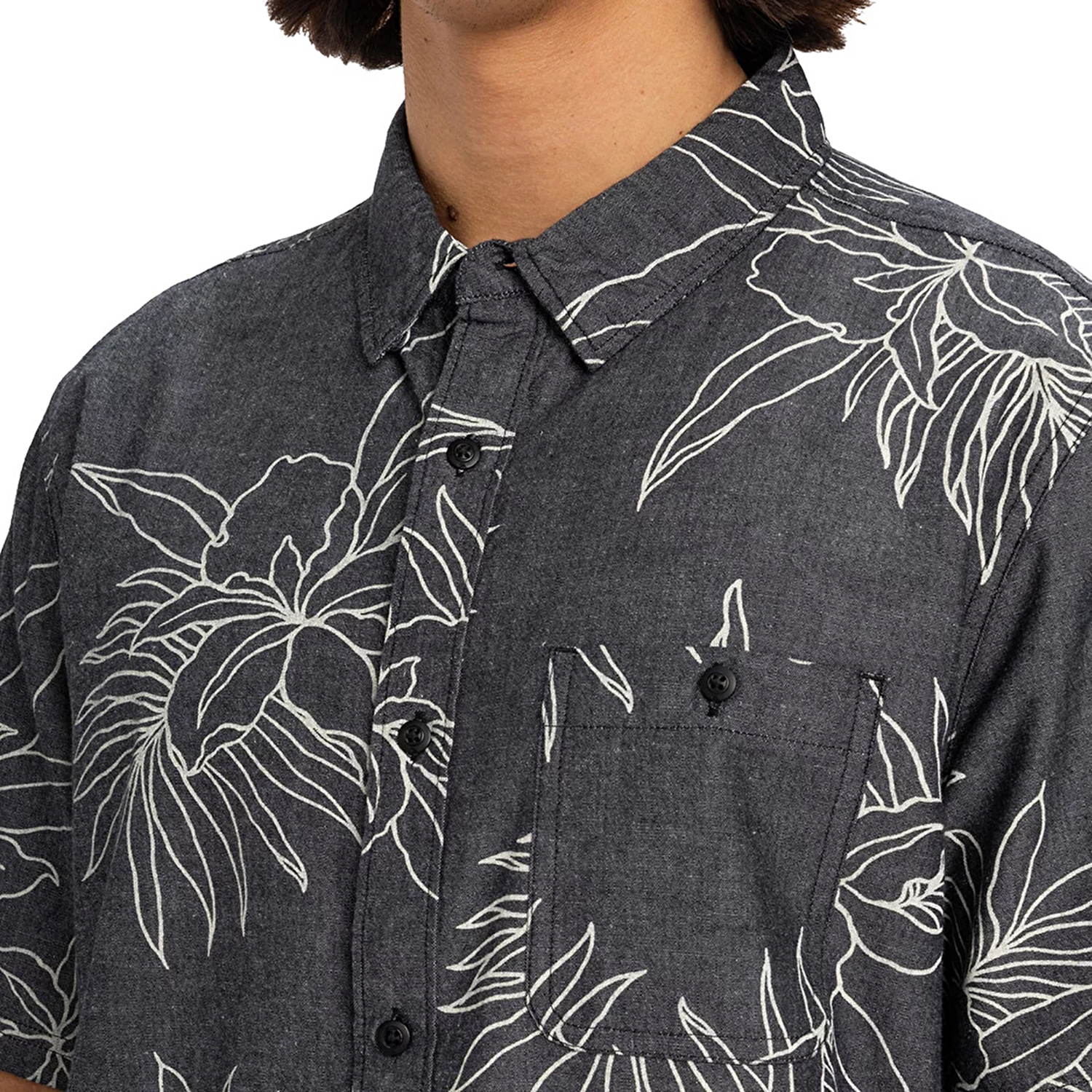 Quiksilver Gawanhill Erkek Kısa Kollu Gömlek