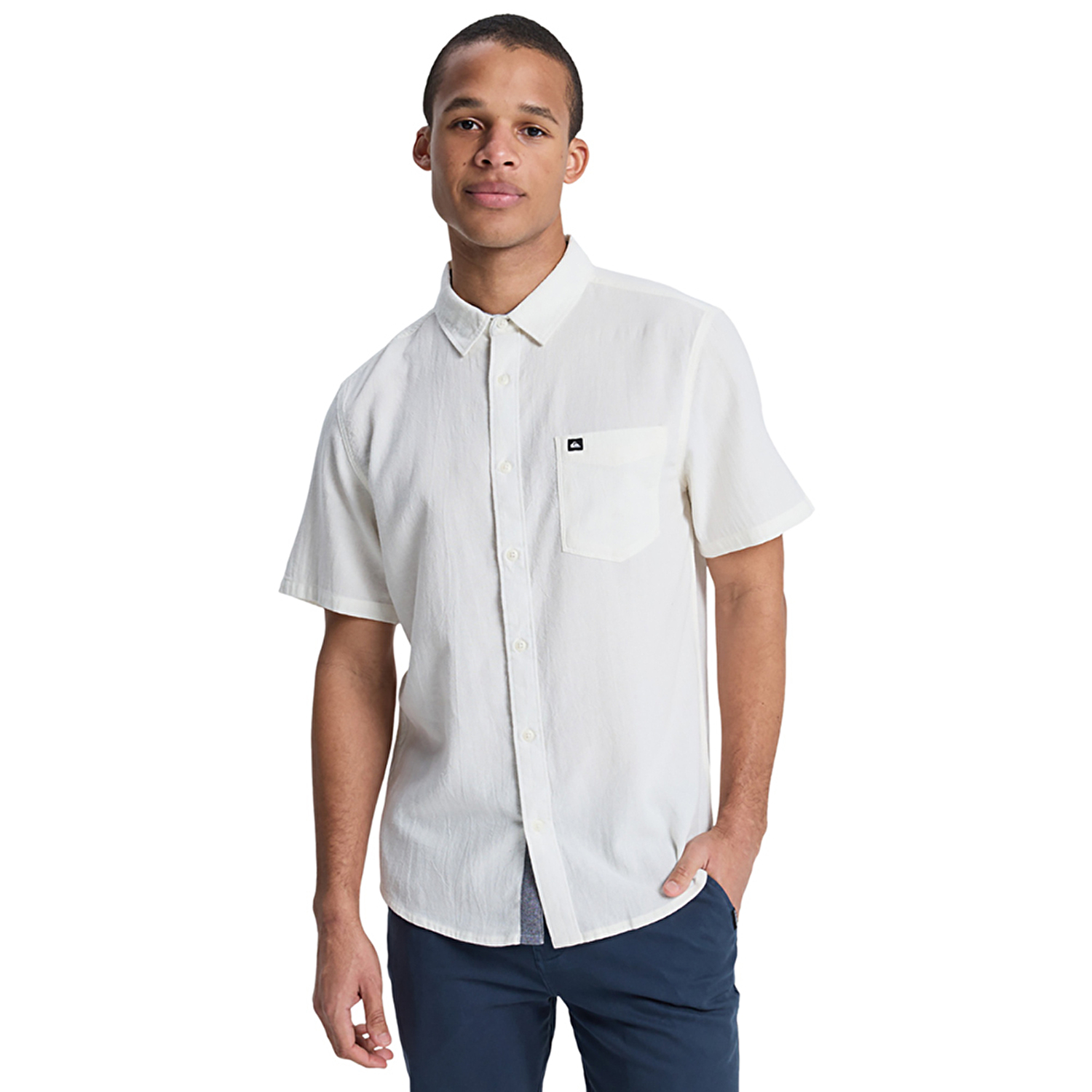 Quiksilver Time Box Erkek Kısa Kollu Gömlek