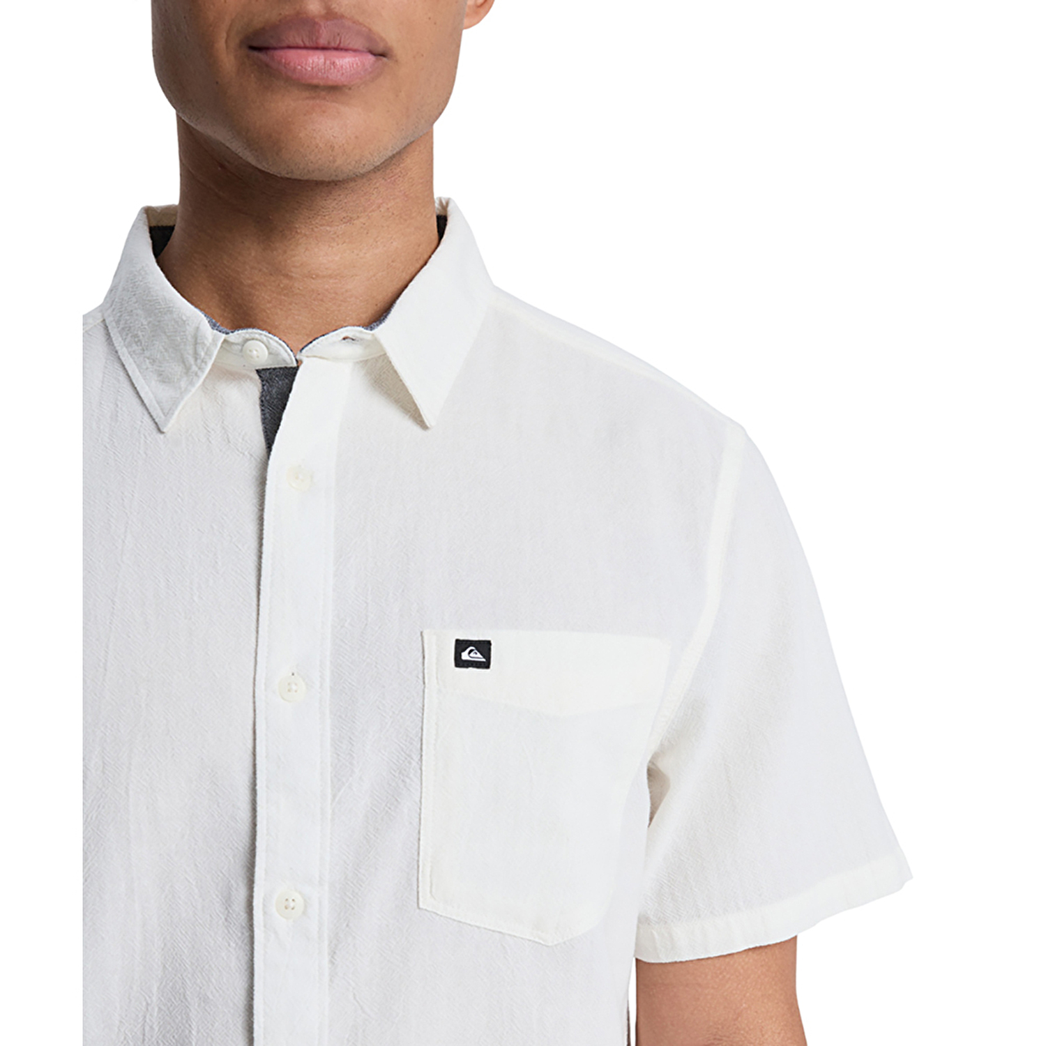 Quiksilver Time Box Erkek Kısa Kollu Gömlek
