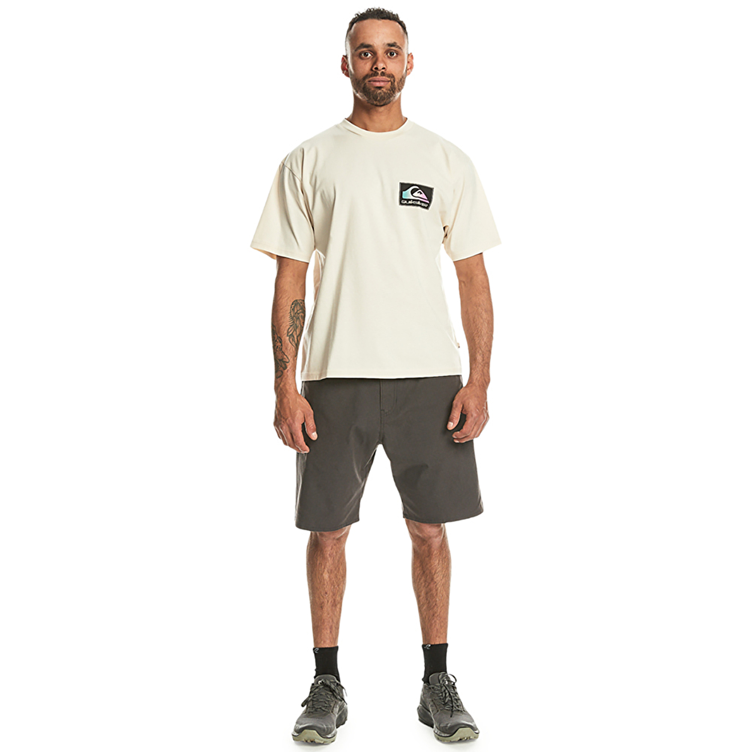 Quiksilver Back Flash Erkek Kısa Kollu T-Shirt