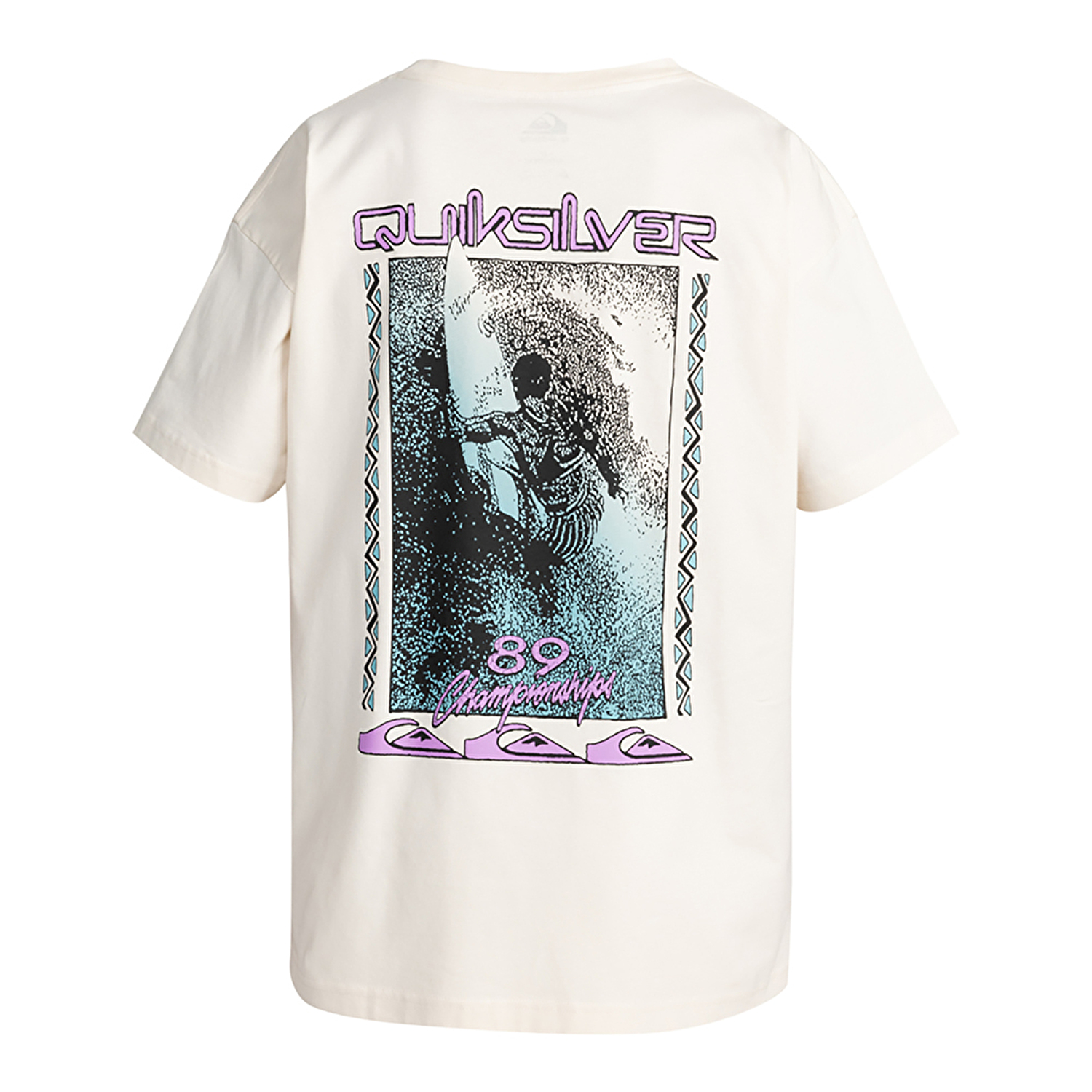 Quiksilver Back Flash Erkek Kısa Kollu T-Shirt
