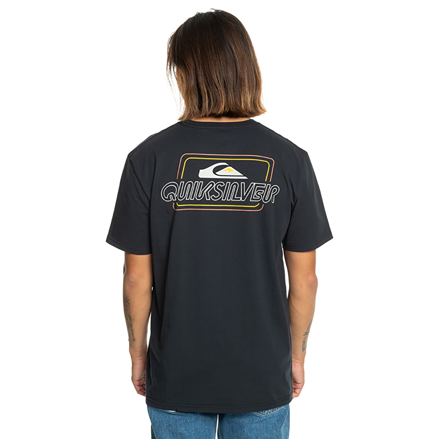 Quiksilver Line By Line Erkek Kısa Kollu T-Shirt