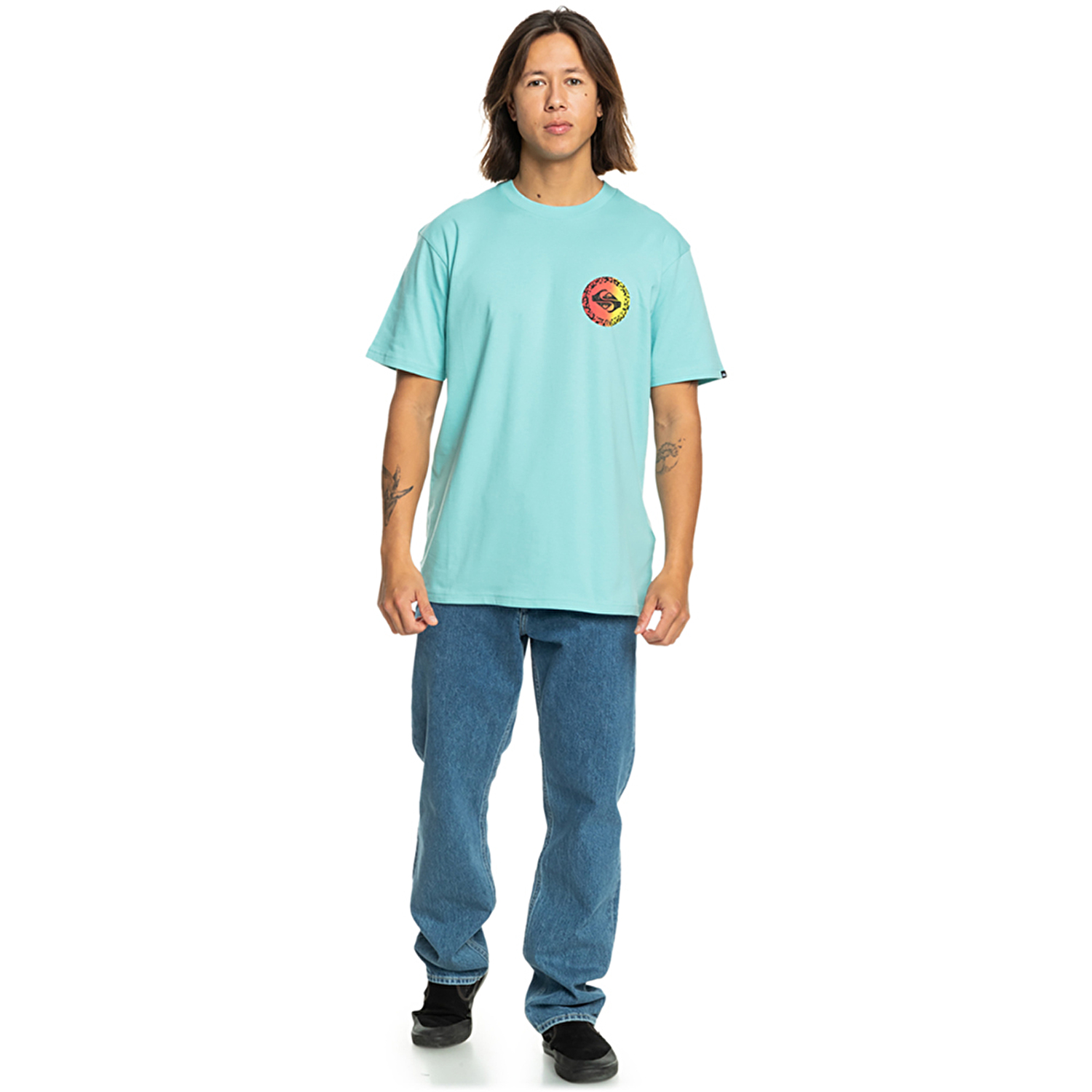 Quiksilver Long Fade Erkek Kısa Kollu T-Shirt