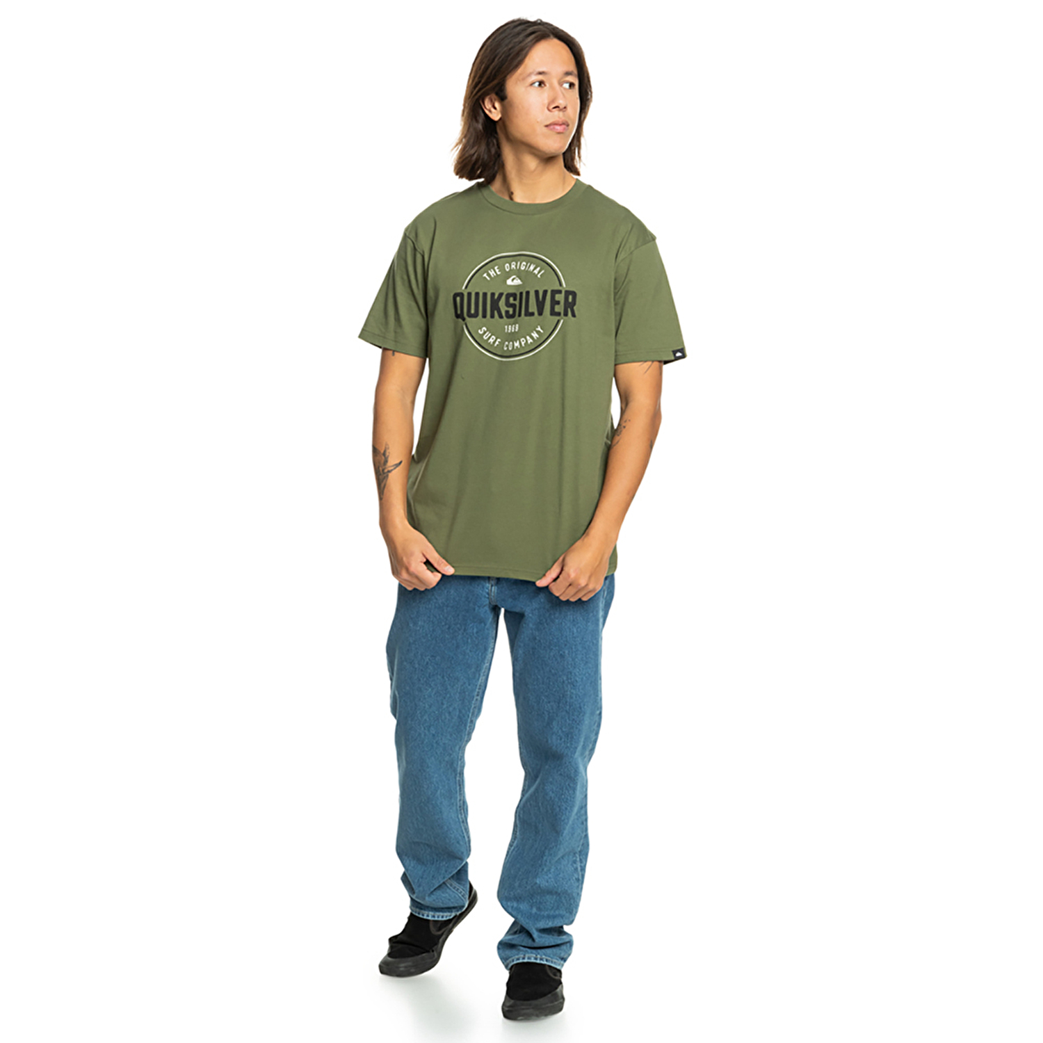 Quiksilver Circle Up Erkek Kısa Kollu T-Shirt