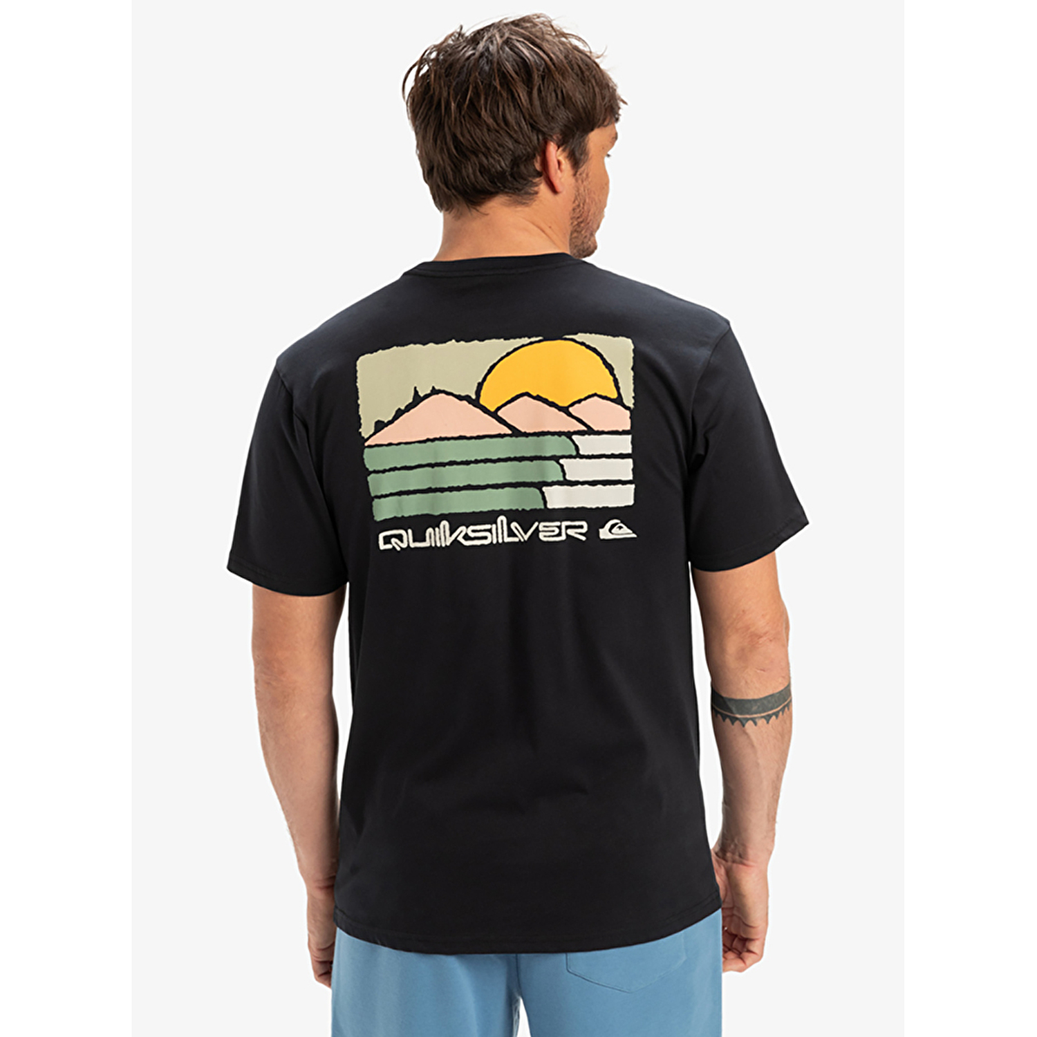 Quiksilver Evo Future Islands Erkek Kısa Kollu T-Shirt