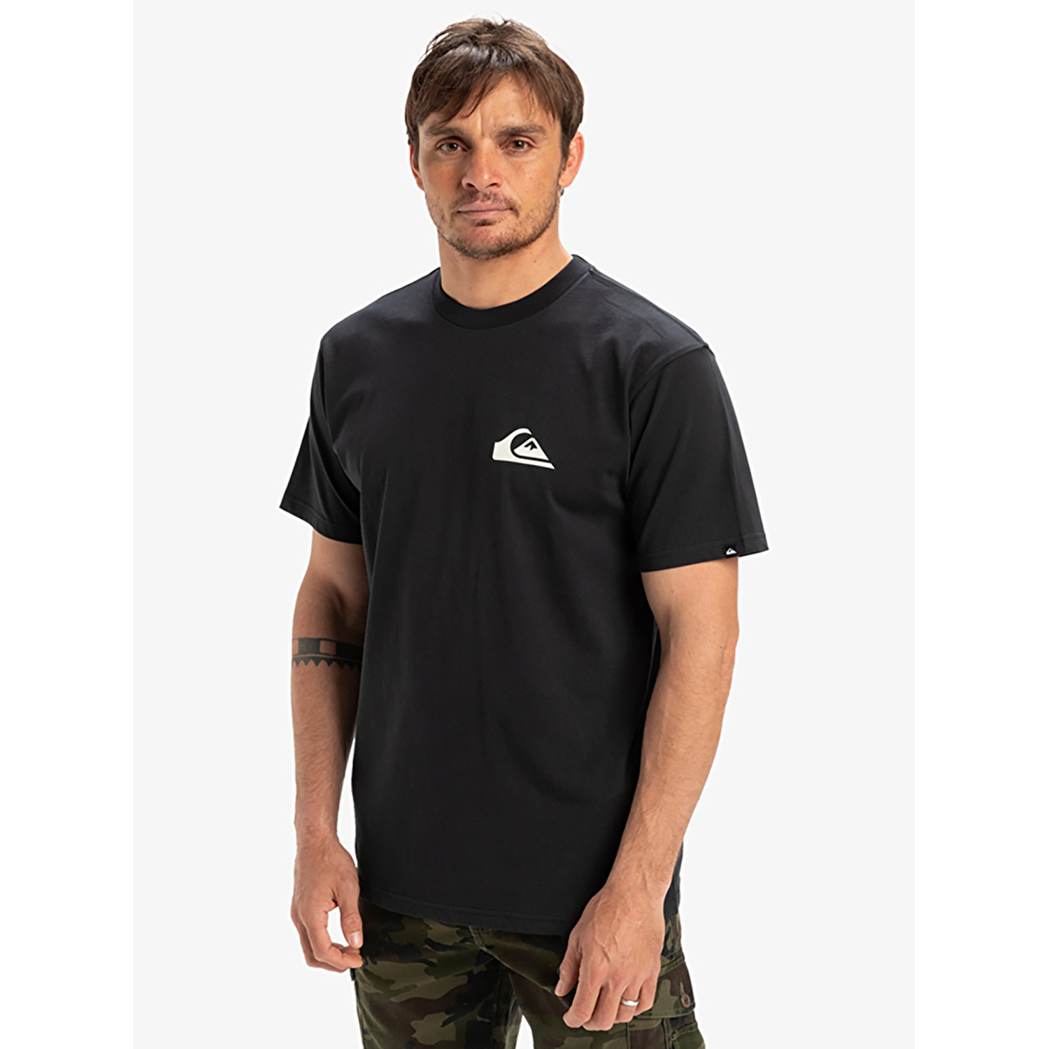 Quiksilver Ev Mini Logo Erkek Kısa Kollu T-Shirt