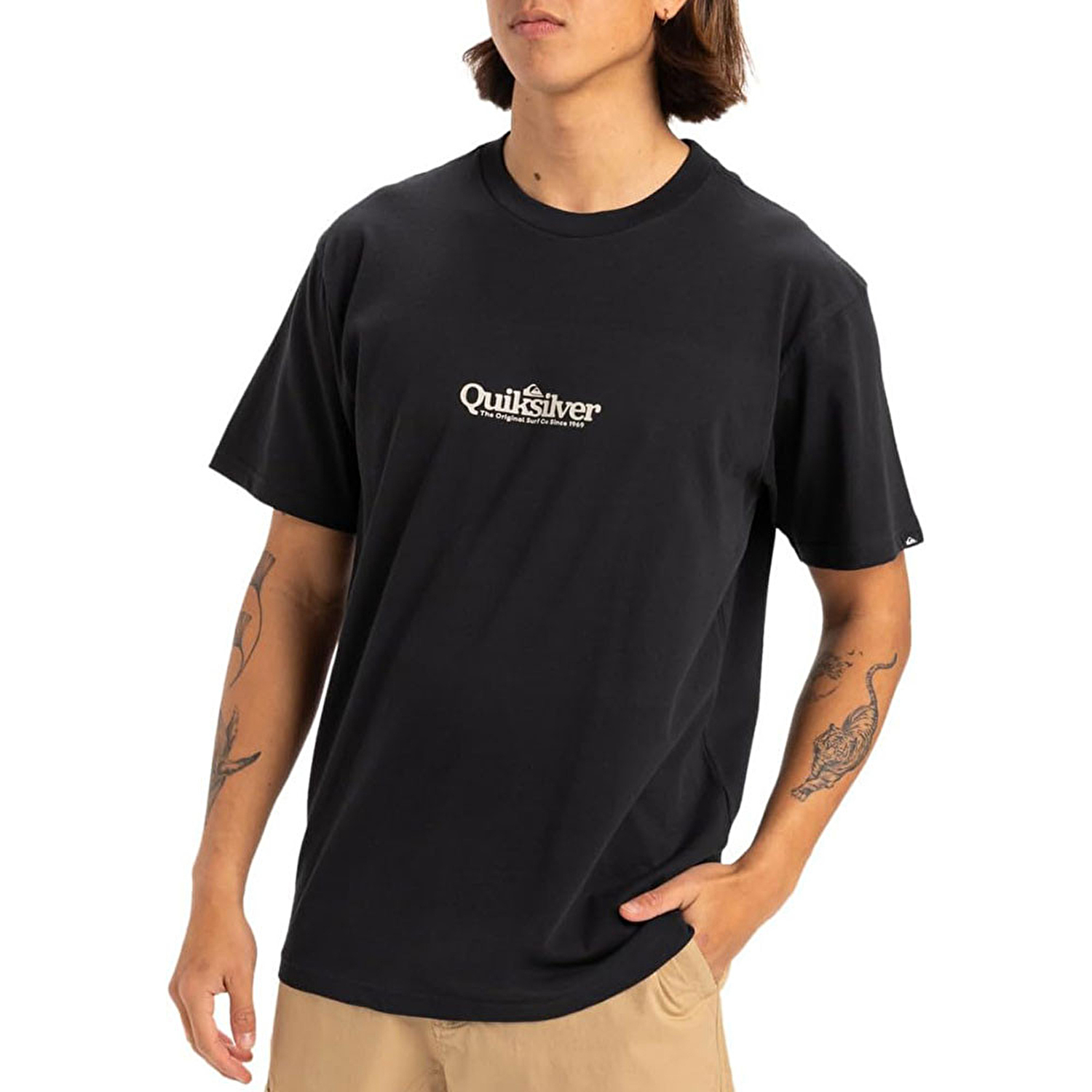 Quiksilver Fineline Erkek Kısa Kollu T-Shirt