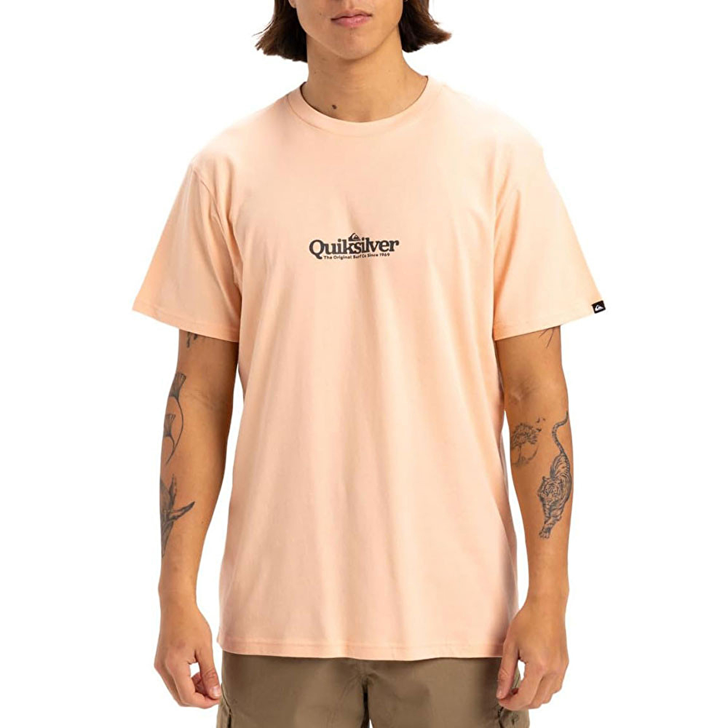 Quiksilver Fineline Erkek Kısa Kollu T-Shirt