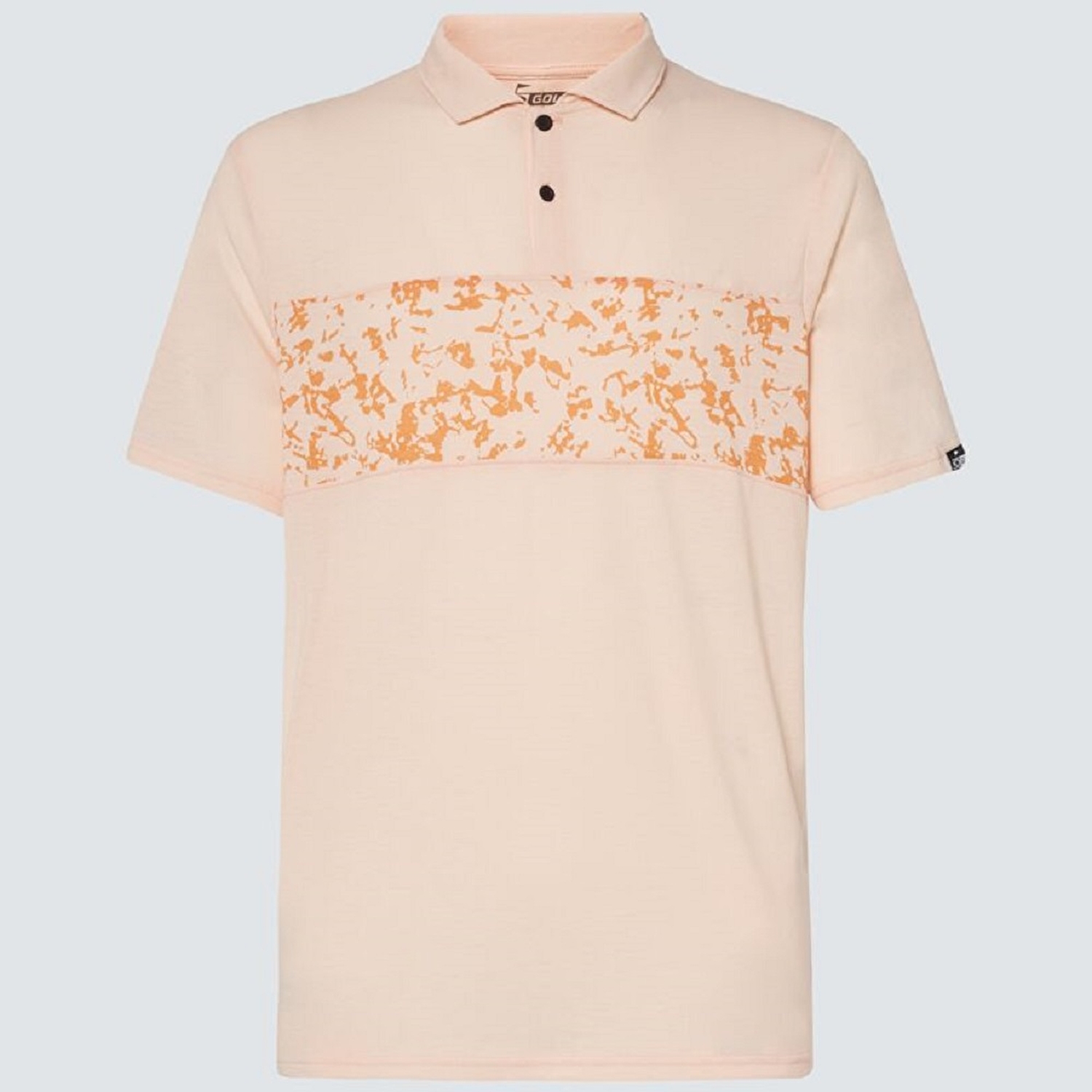 Oakley Sand Print Erkek Kısa Kollu Polo T-Shirt