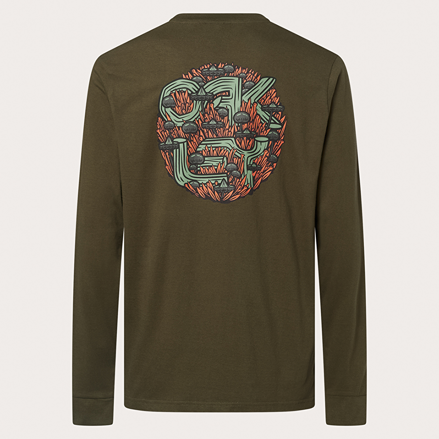 Oakley Agaricus Nassa Ls Crew Erkek Uzun Kollu T-Shirt